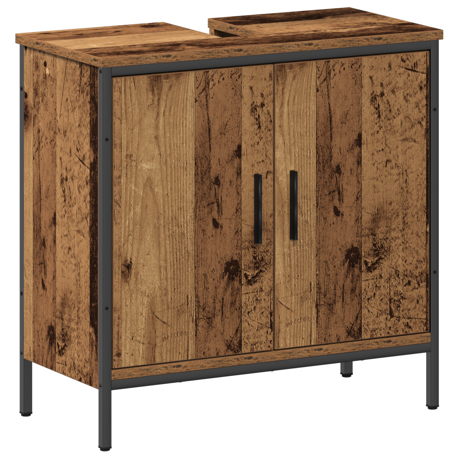 Set mobilier baie 2 piese lemn vechi lemn inginerit GartenMobel Dekor
