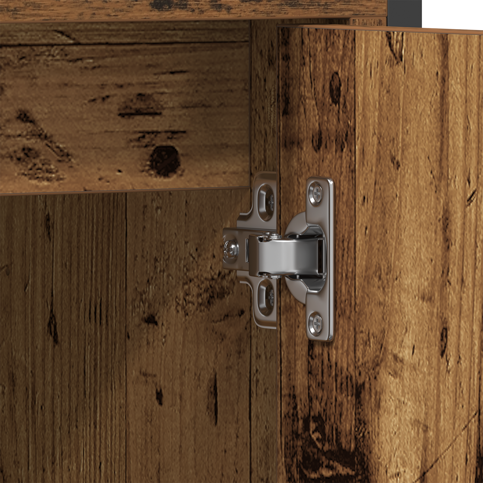 Set mobilier baie 2 piese lemn vechi lemn inginerit GartenMobel Dekor