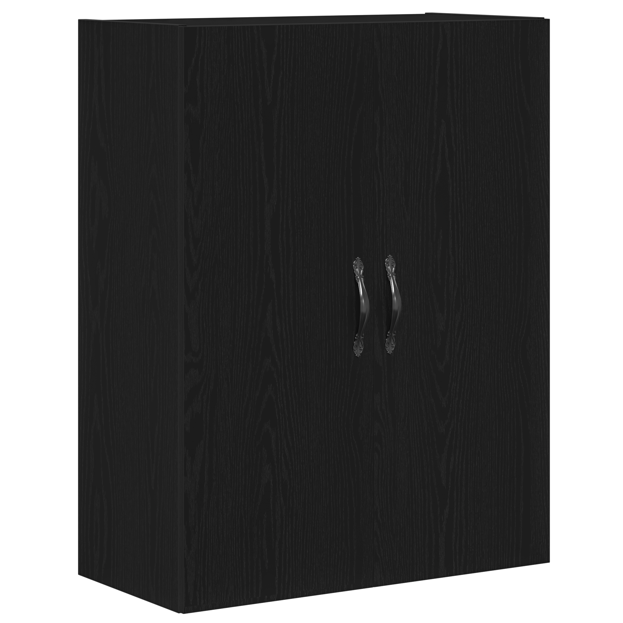 Dulap înalt, stejar negru, 69,5x34x180 cm, lemn prelucrat GartenMobel Dekor