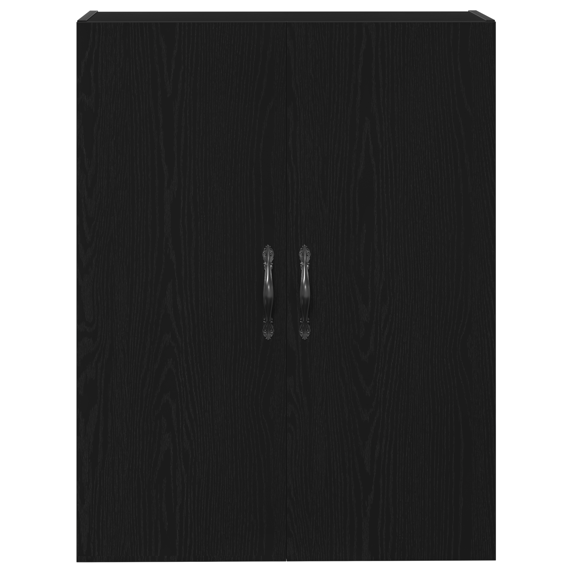 Dulap înalt, stejar negru, 69,5x34x180 cm, lemn prelucrat GartenMobel Dekor