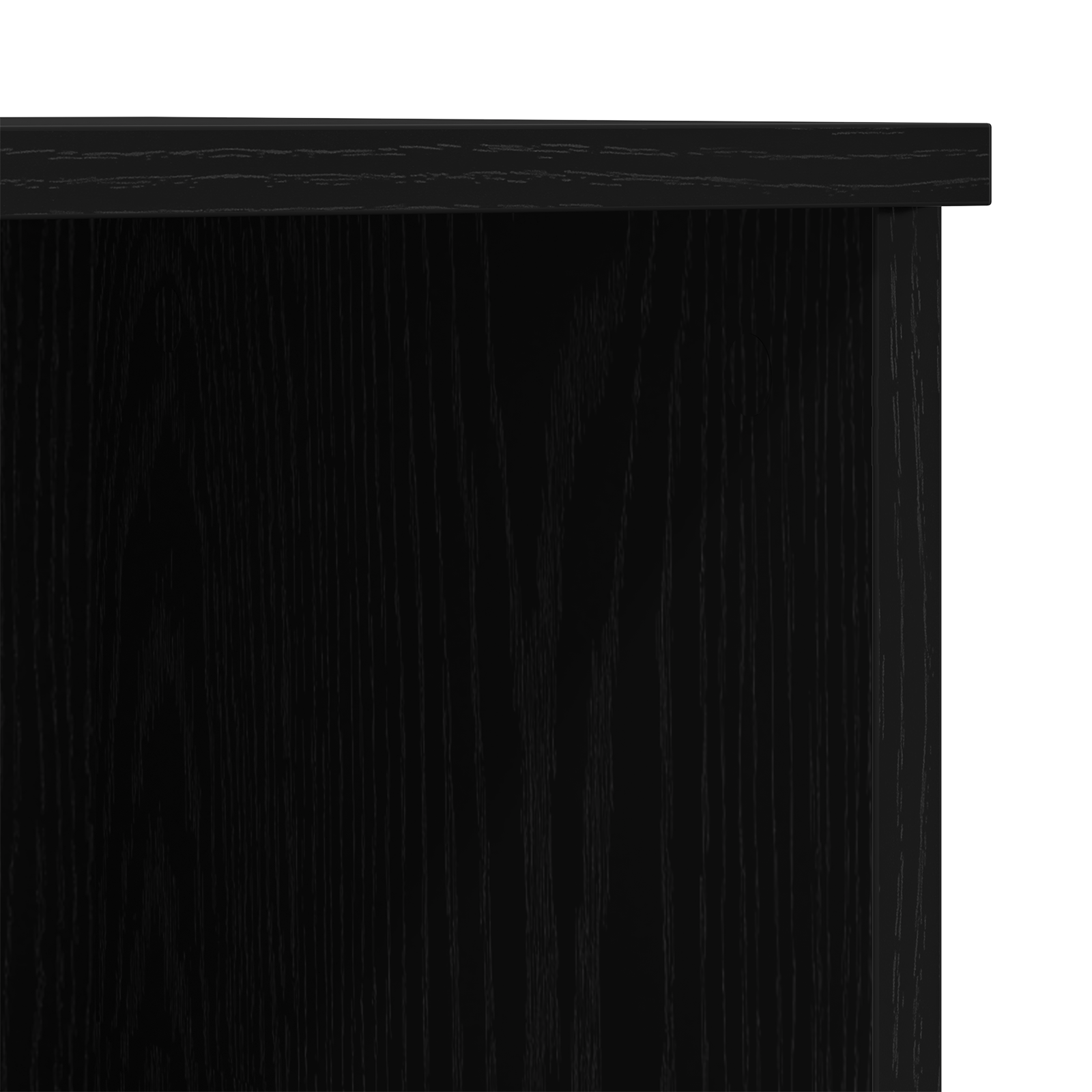 Highboard Negru Stejar 132x35,5x103,5 cm Lemn prelucrat GartenMobel Dekor