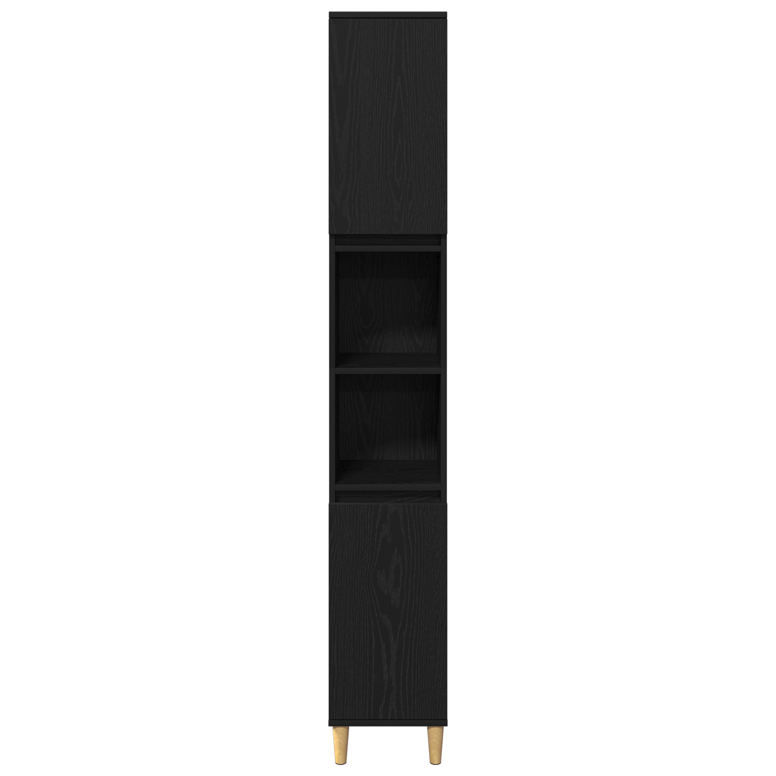 Set mobilier baie  3 piese stejar negru lemn prelucrat GartenMobel Dekor