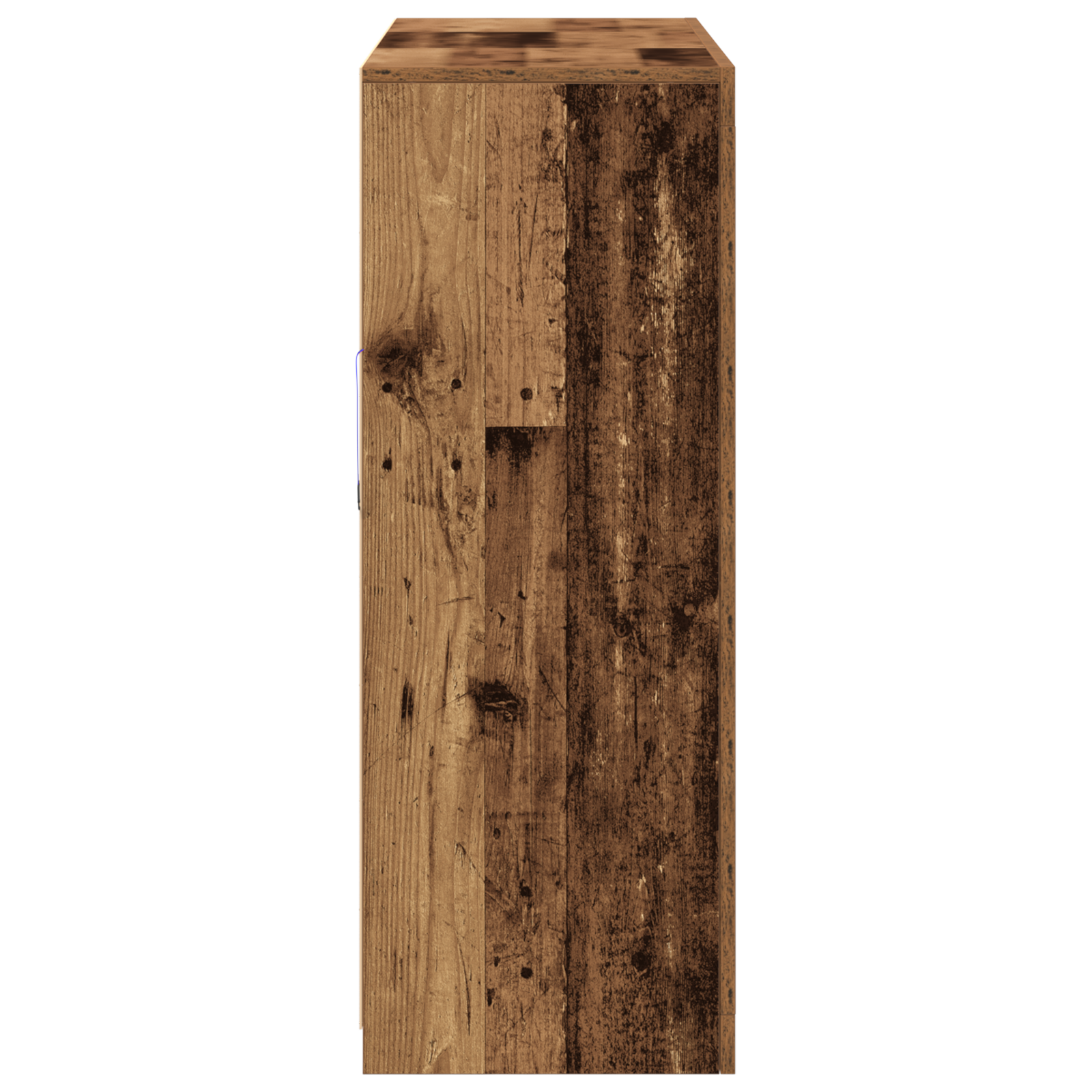 bufet  cu lumini LED lemn vechi 163x37x100 cm lemn folosit GartenMobel Dekor
