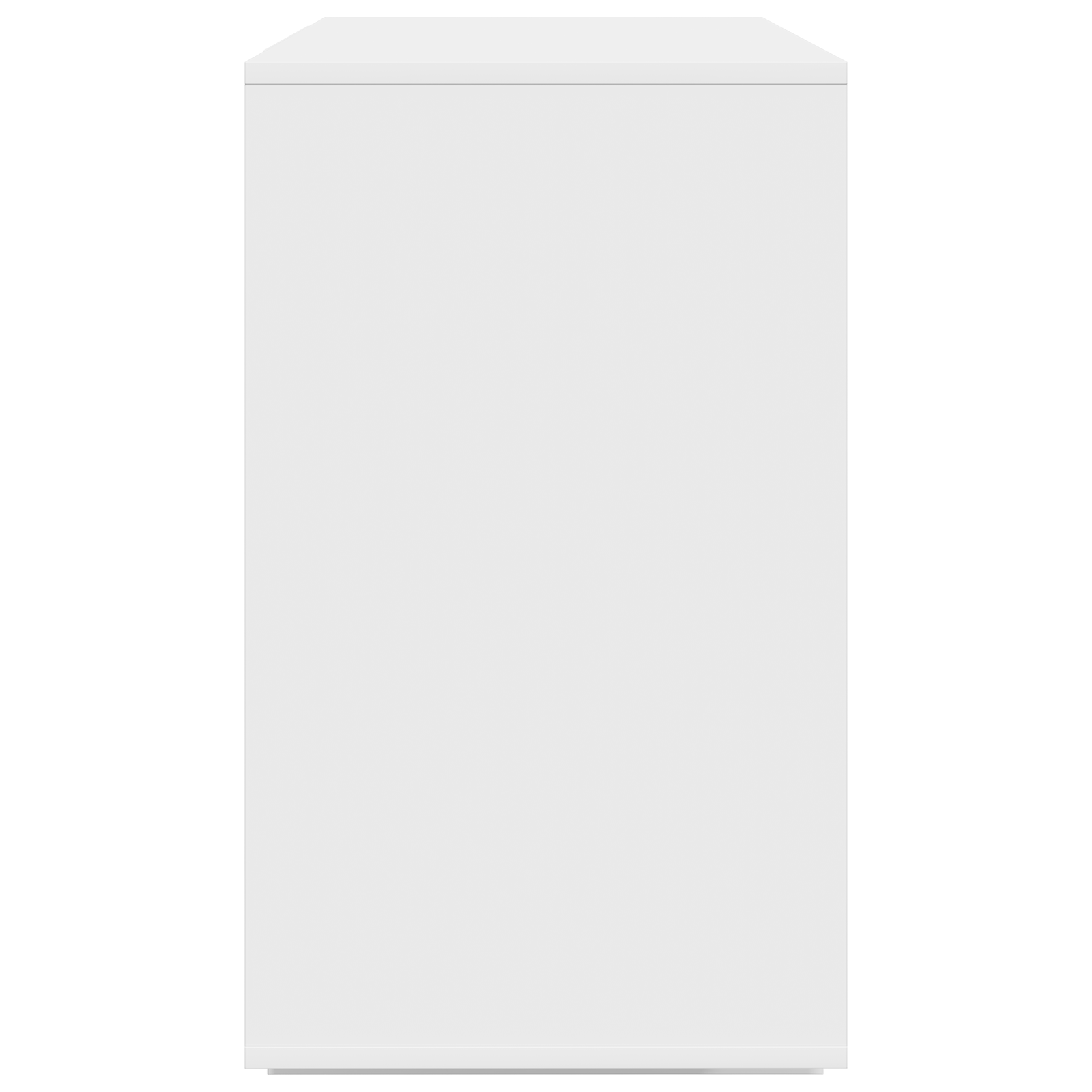 Bufet Alb Alb Lemn 135 x 41 x 75 cm Bufet Alb Dreptunghiular GartenMobel Dekor