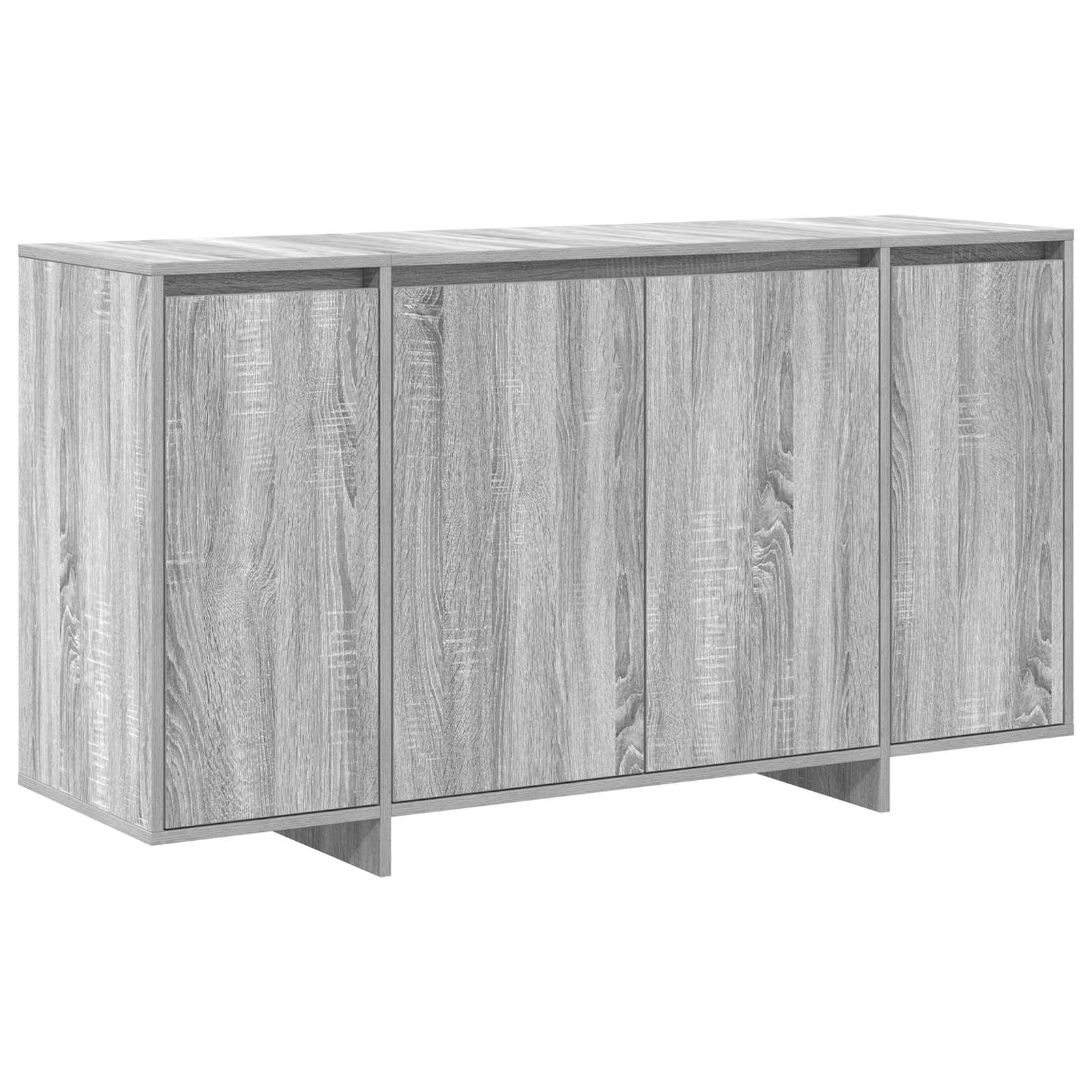 Bufet Gri Gri Sonoma Lemn prelucrat 135 x 41 x 75 cm Bufet Gri GartenMobel Dekor