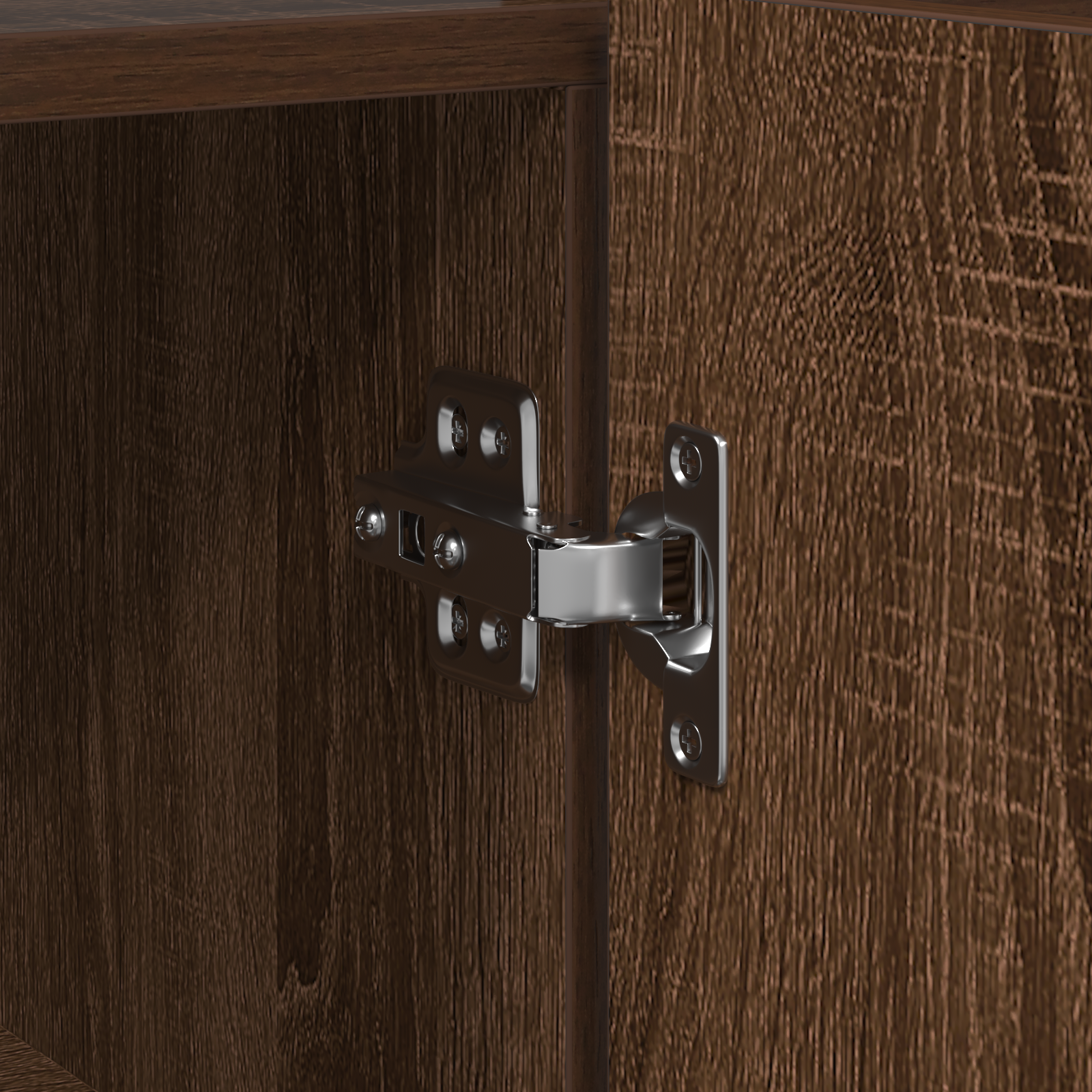 Bufet Stejar Maro Lemn Ingineresc 116 x 30 x 75 cm Bufet GartenMobel Dekor