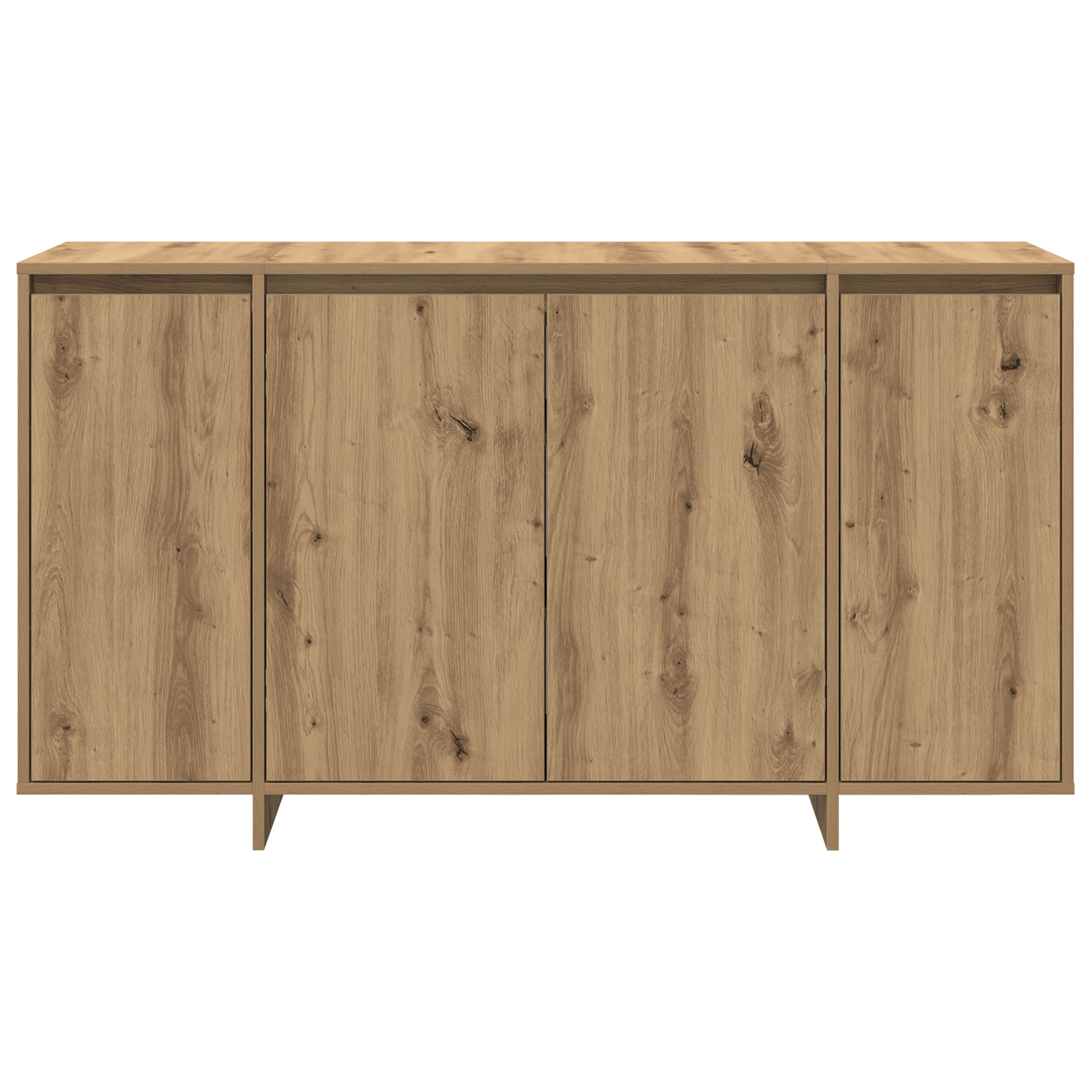 Bufet din Stejar Stejar Artisan Lemn Compozit 135 x 41 x 75 cm GartenMobel Dekor