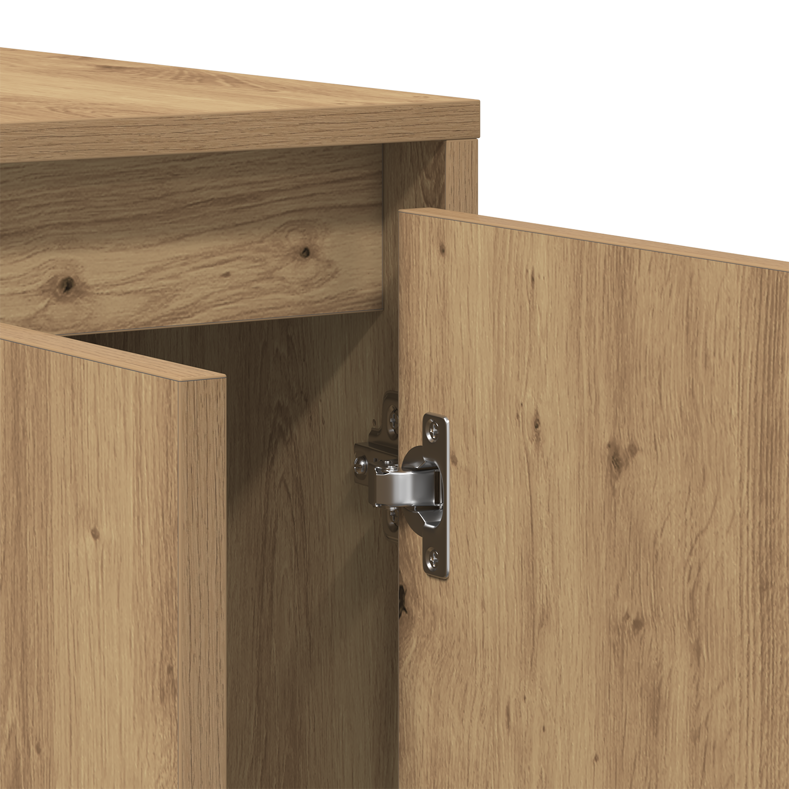 Bufet din stejar Stejar artizanal Lemn ingineresc 120 x 41 x 75 cm GartenMobel Dekor