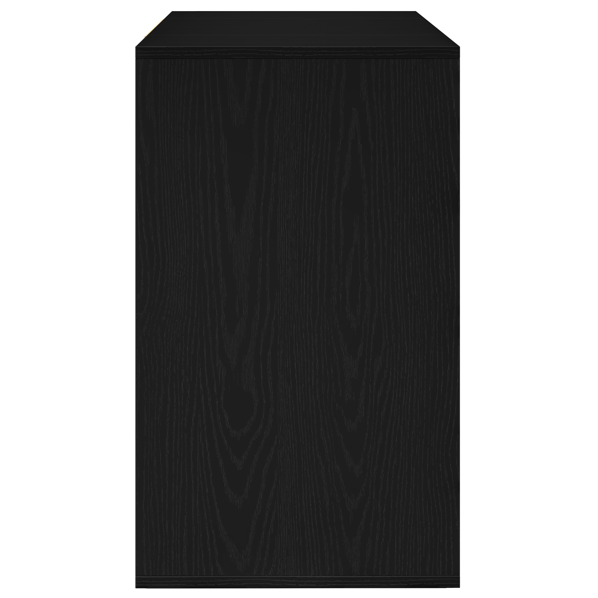 Comodă Negru Stejar 120x41x75 cm Lemn prelucrat GartenMobel Dekor