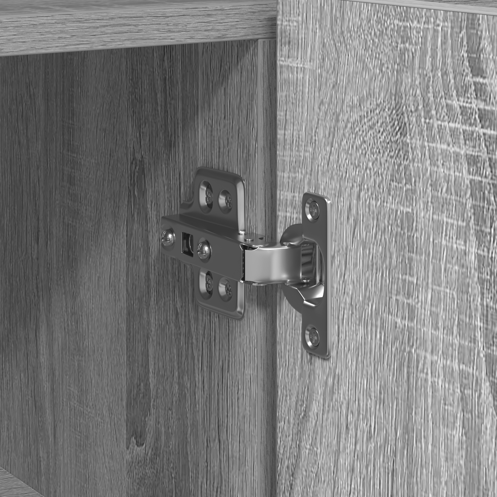 Dulap Gri sonoma Lemn laminat 116 x 30 x 75 cm Dulap GartenMobel Dekor