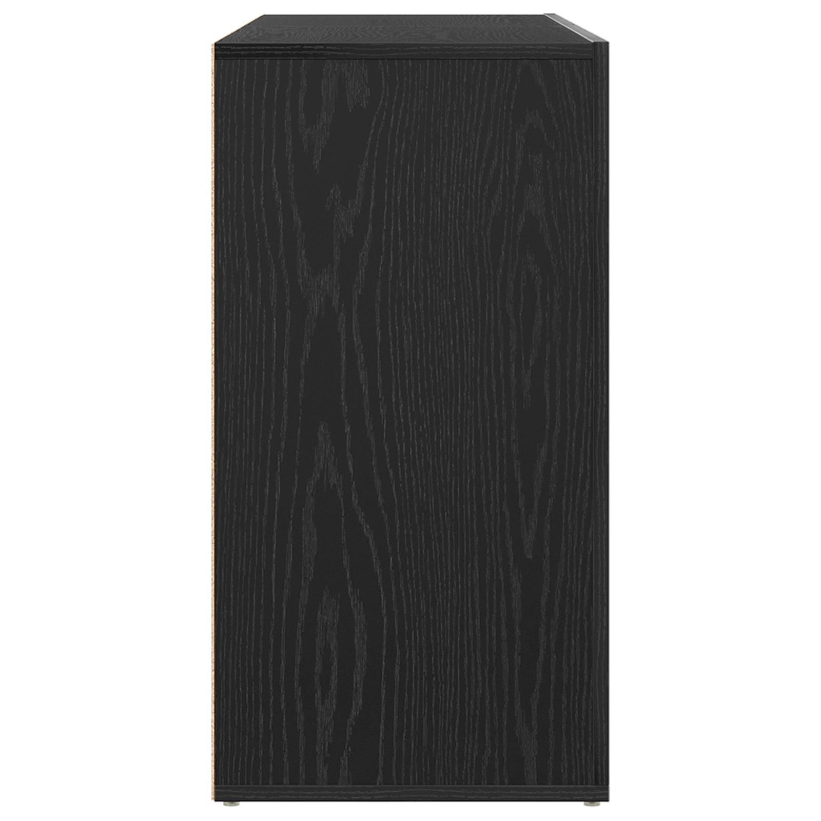 Sideboard Stejar negru Lemn prelucrat 120 x 36 x 69 cm Depozitare GartenMobel Dekor