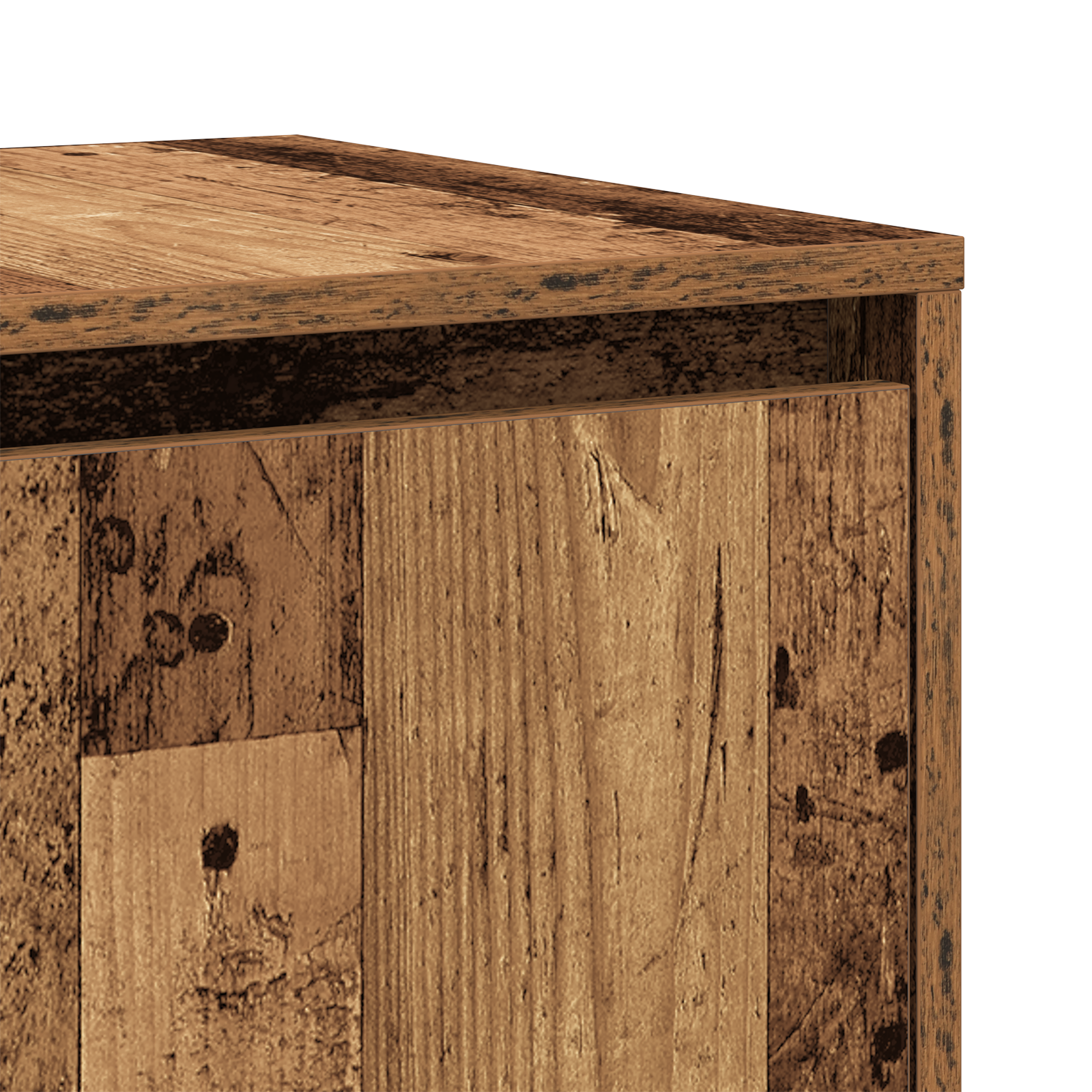 Sideboard maron Lemn vechi Lemn 120 x 41 x 75 cm Sideboard GartenMobel Dekor