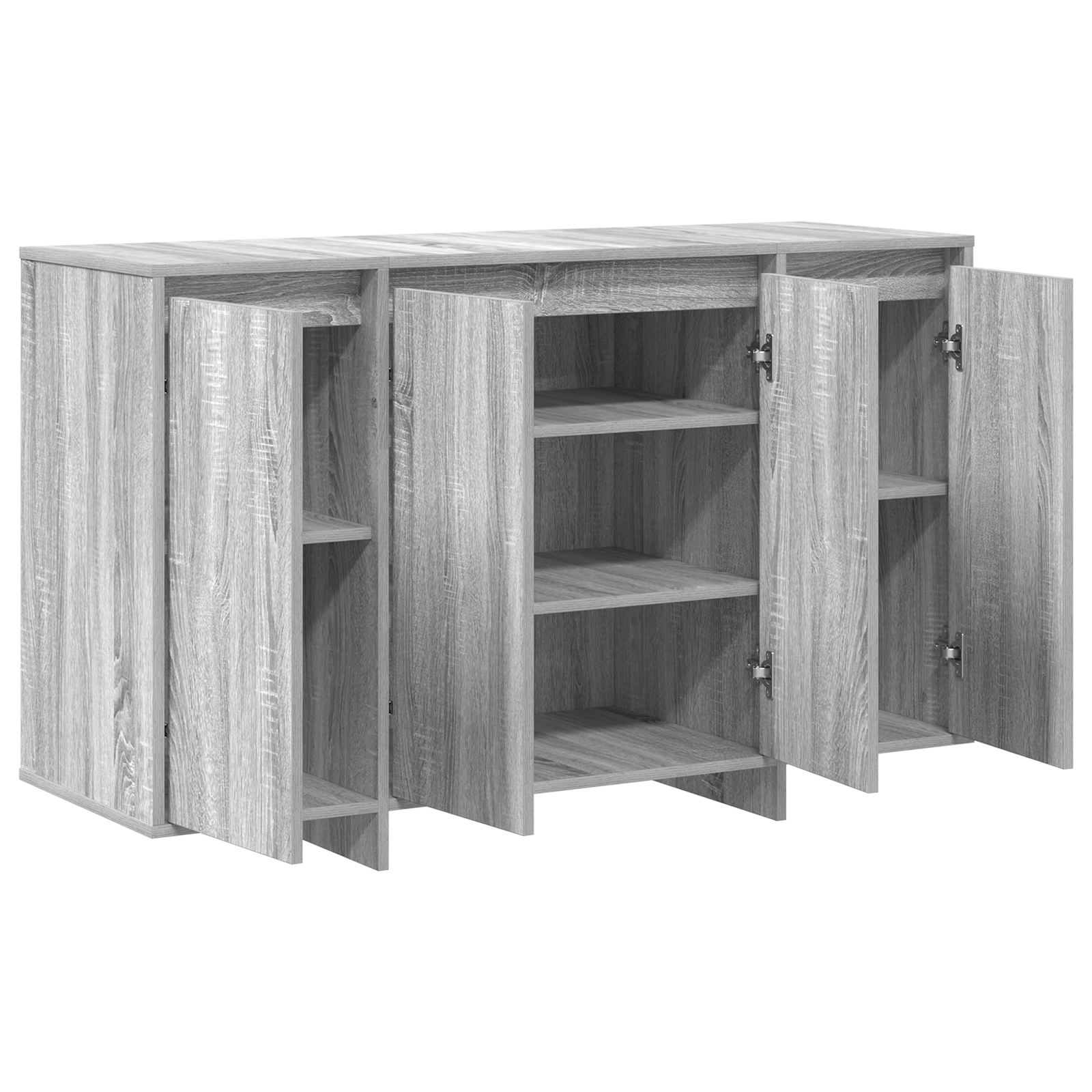 bufet gri sonoma lemn prelucrat 120 x 41 x 75 cm GartenMobel Dekor