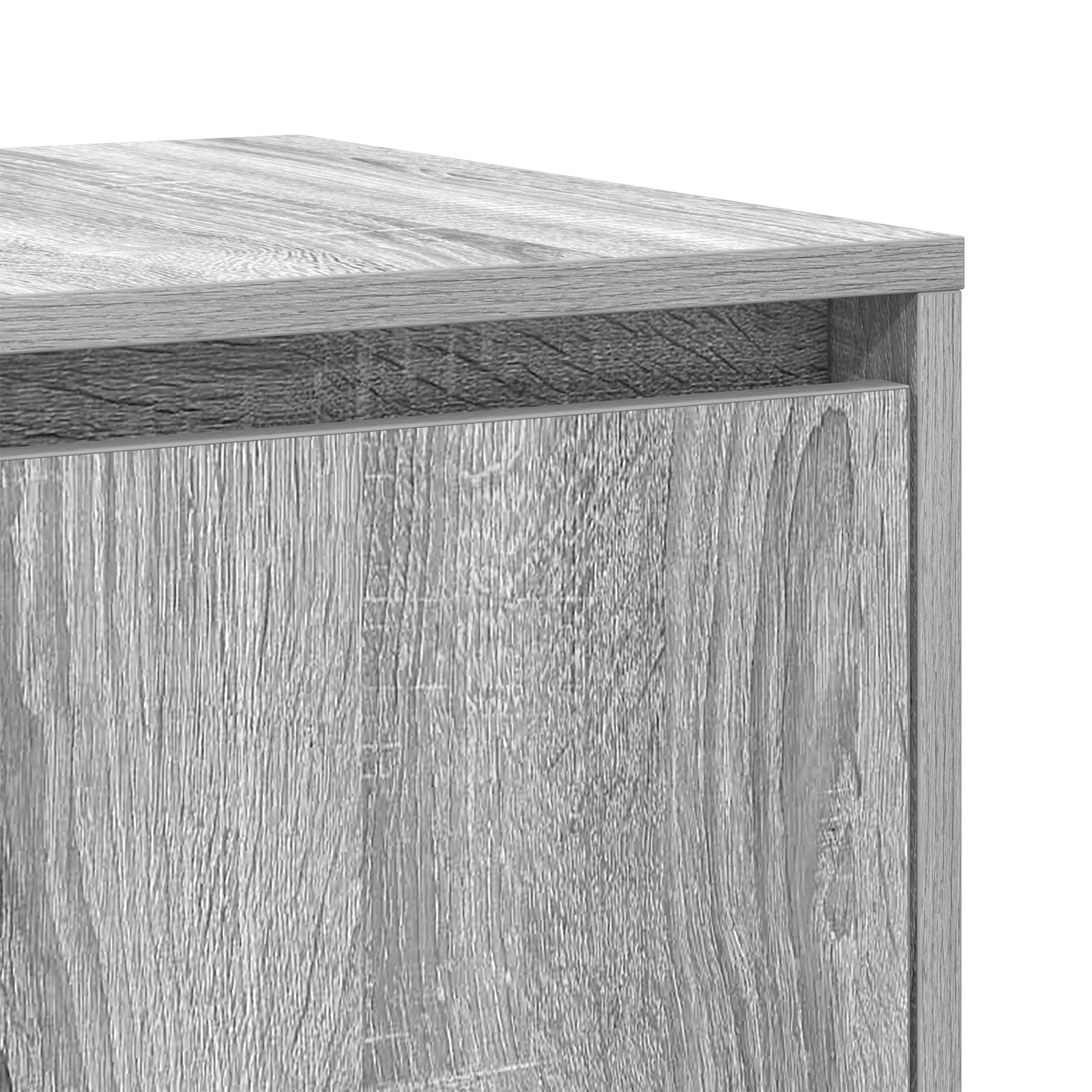 bufet gri sonoma lemn prelucrat 120 x 41 x 75 cm GartenMobel Dekor
