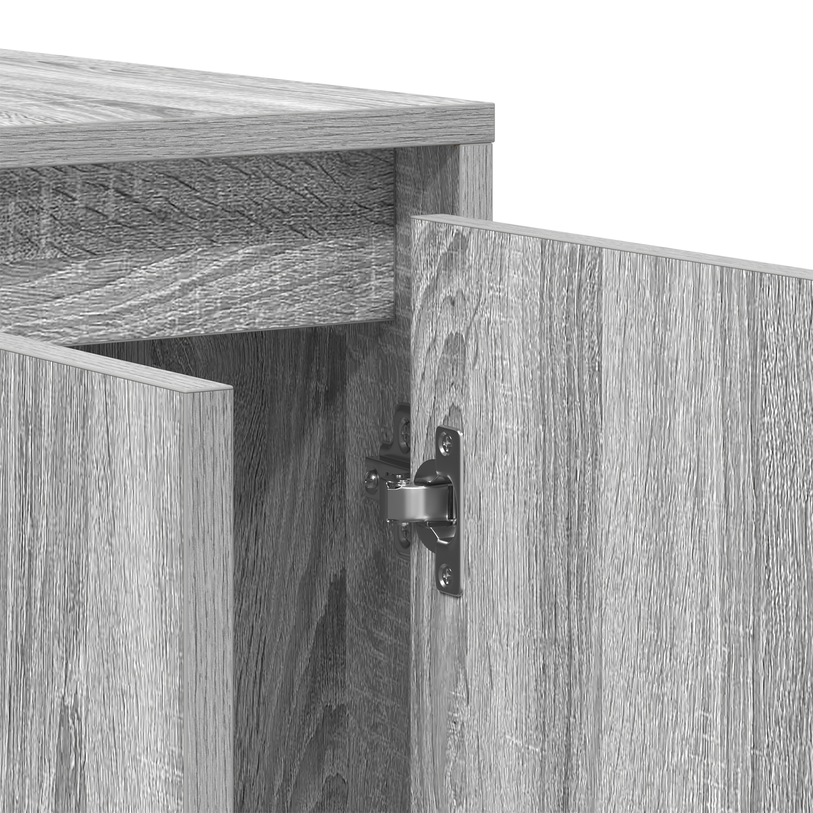 bufet gri sonoma lemn prelucrat 120 x 41 x 75 cm GartenMobel Dekor