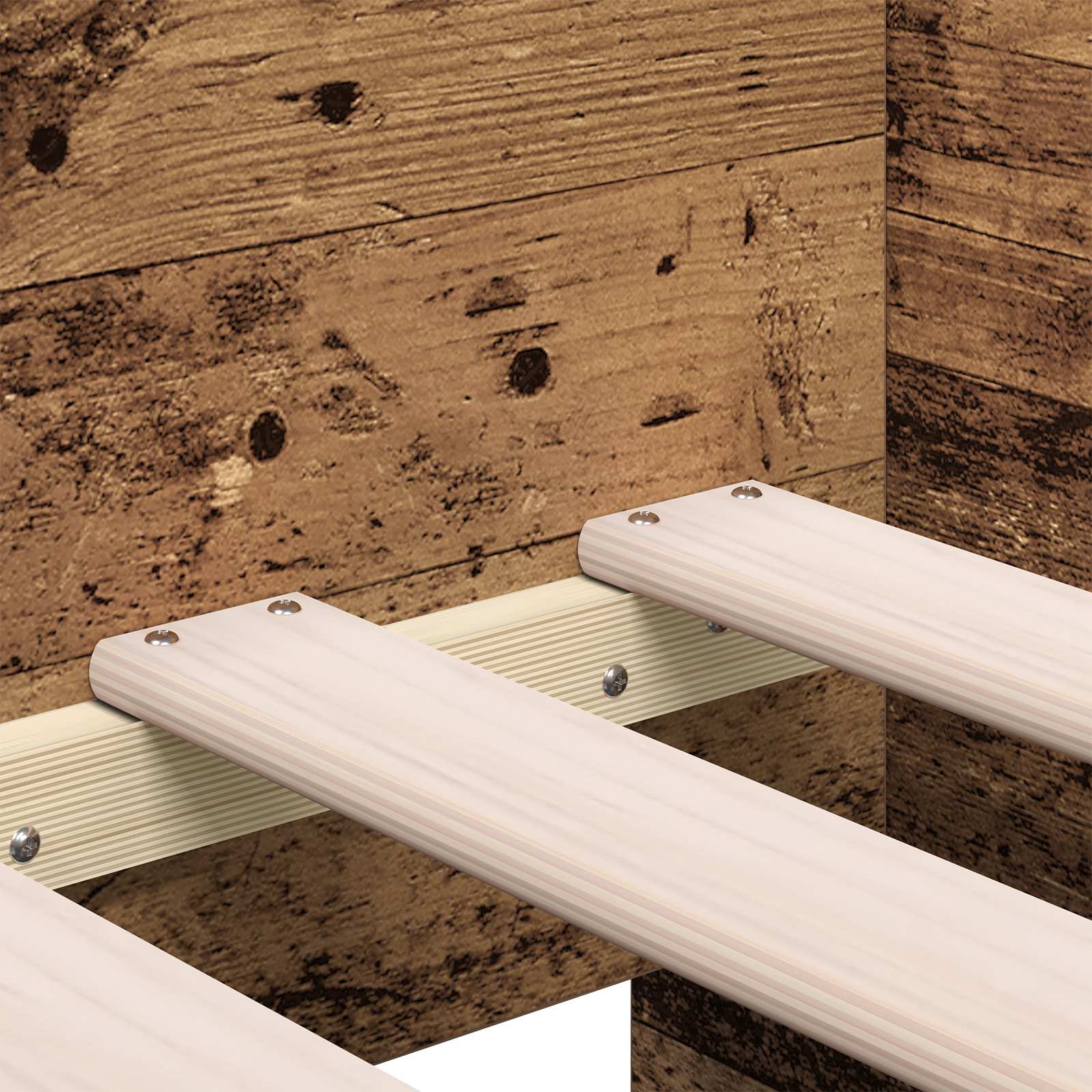 Pat extensibil cu sertar Lemn vechi Lemn ingineresc 75 x 190 cm GartenMobel Dekor