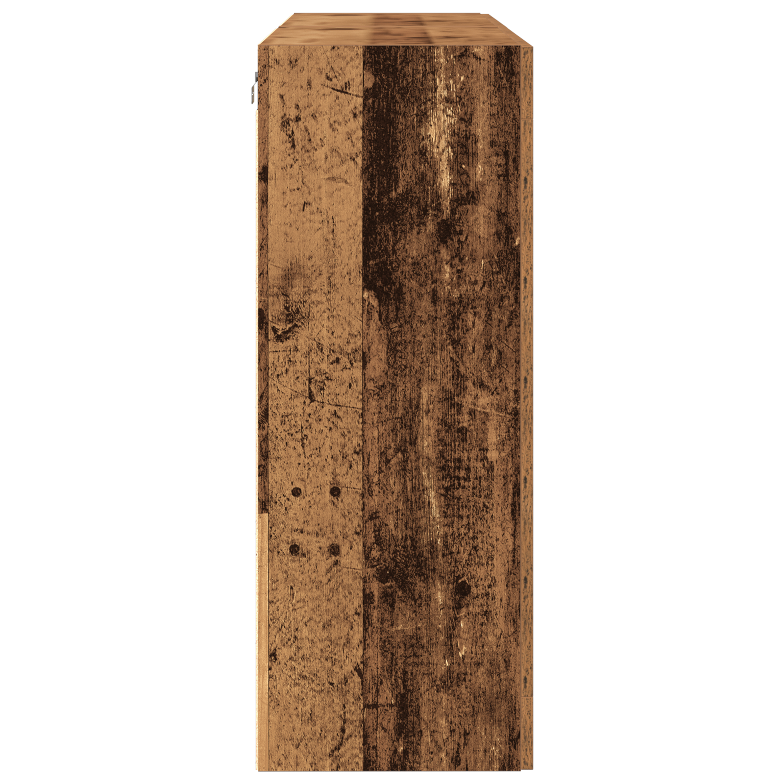 Dulapuri Montate pe Perete 2 buc Lemn Vechi 69,5x34x90 cm Lemn Ingineresc GartenMobel Dekor