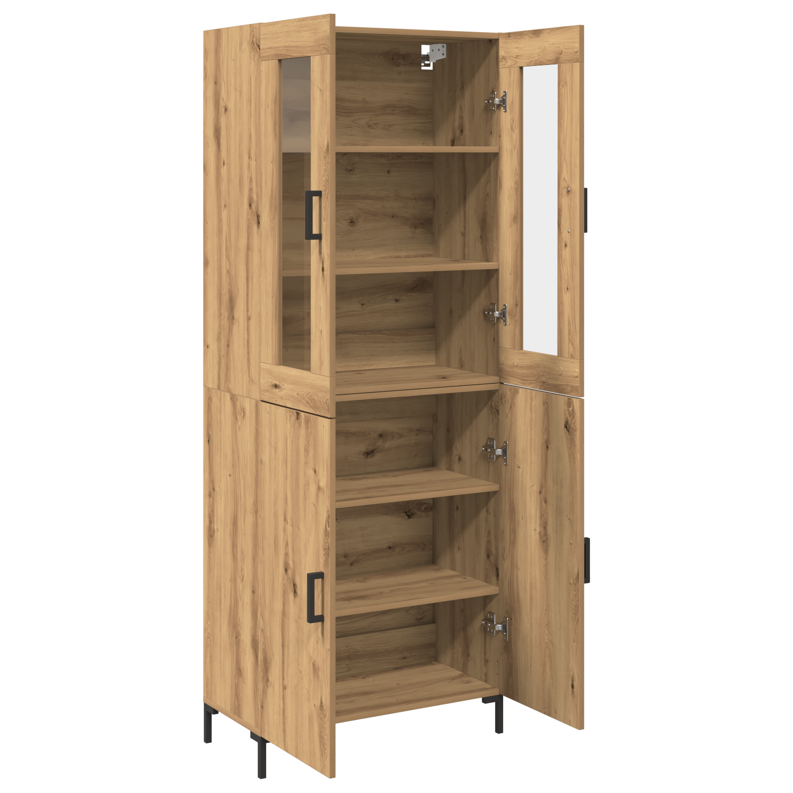 Cabinet cu bufet de stejar artisan GartenMobel Dekor