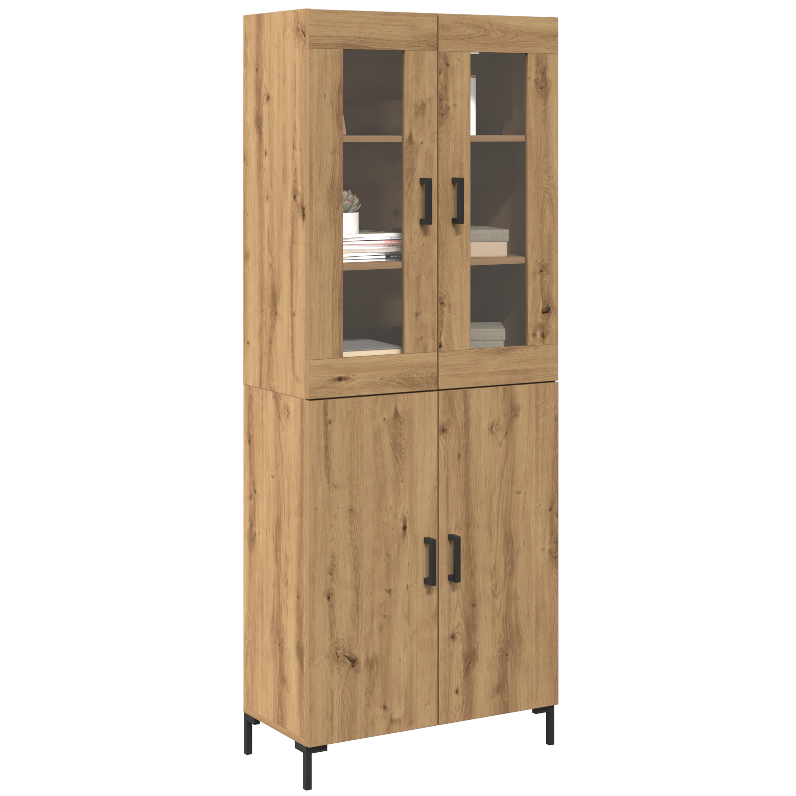 Cabinet cu bufet de stejar artisan GartenMobel Dekor