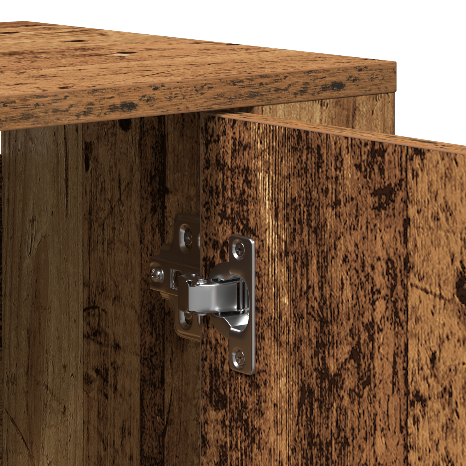 Highboard din lemn vechi 80x33x150 cm din lemn stratificat GartenMobel Dekor