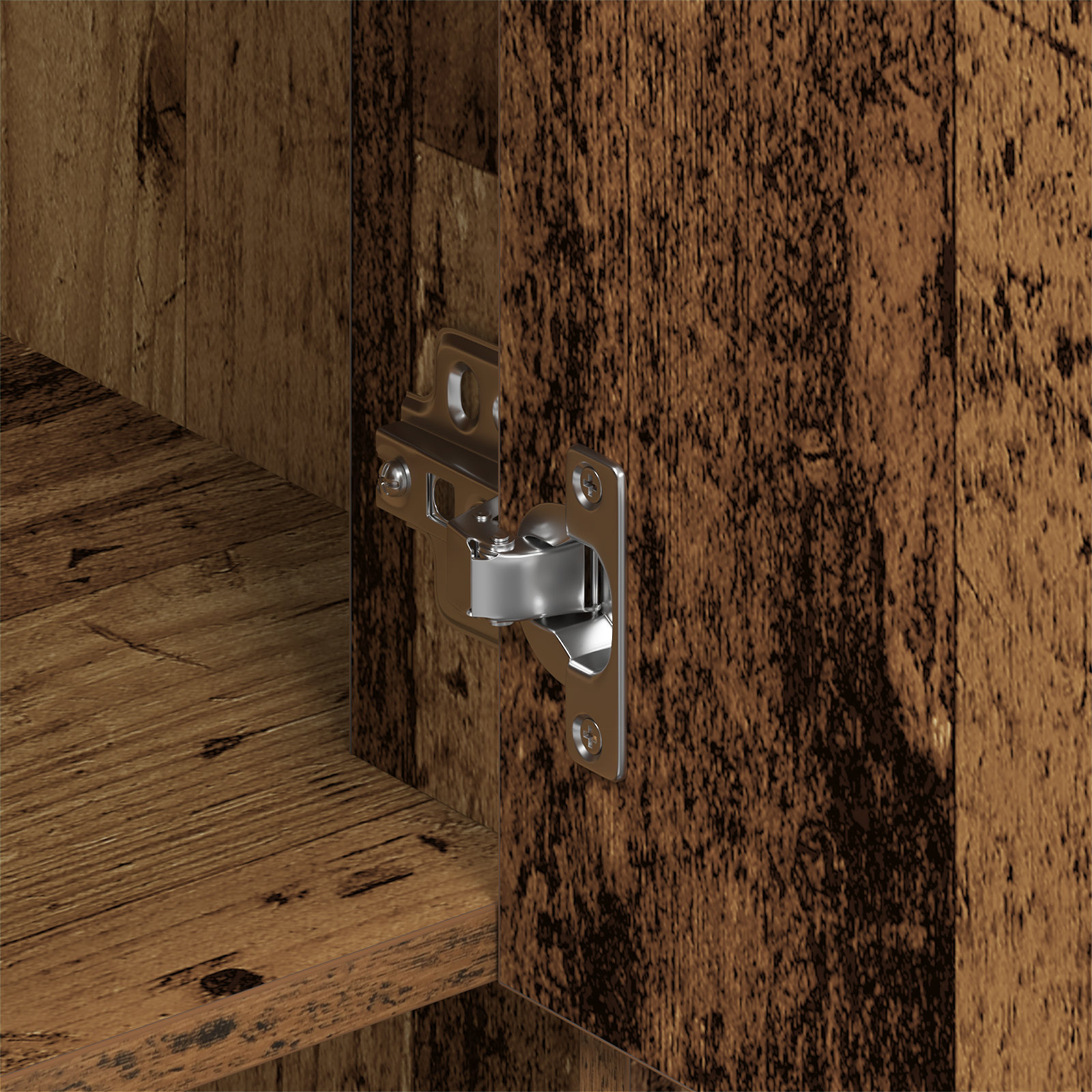 Înălțime mare Lemn uzat 80x33x150 cm Lemn prelucrat GartenMobel Dekor