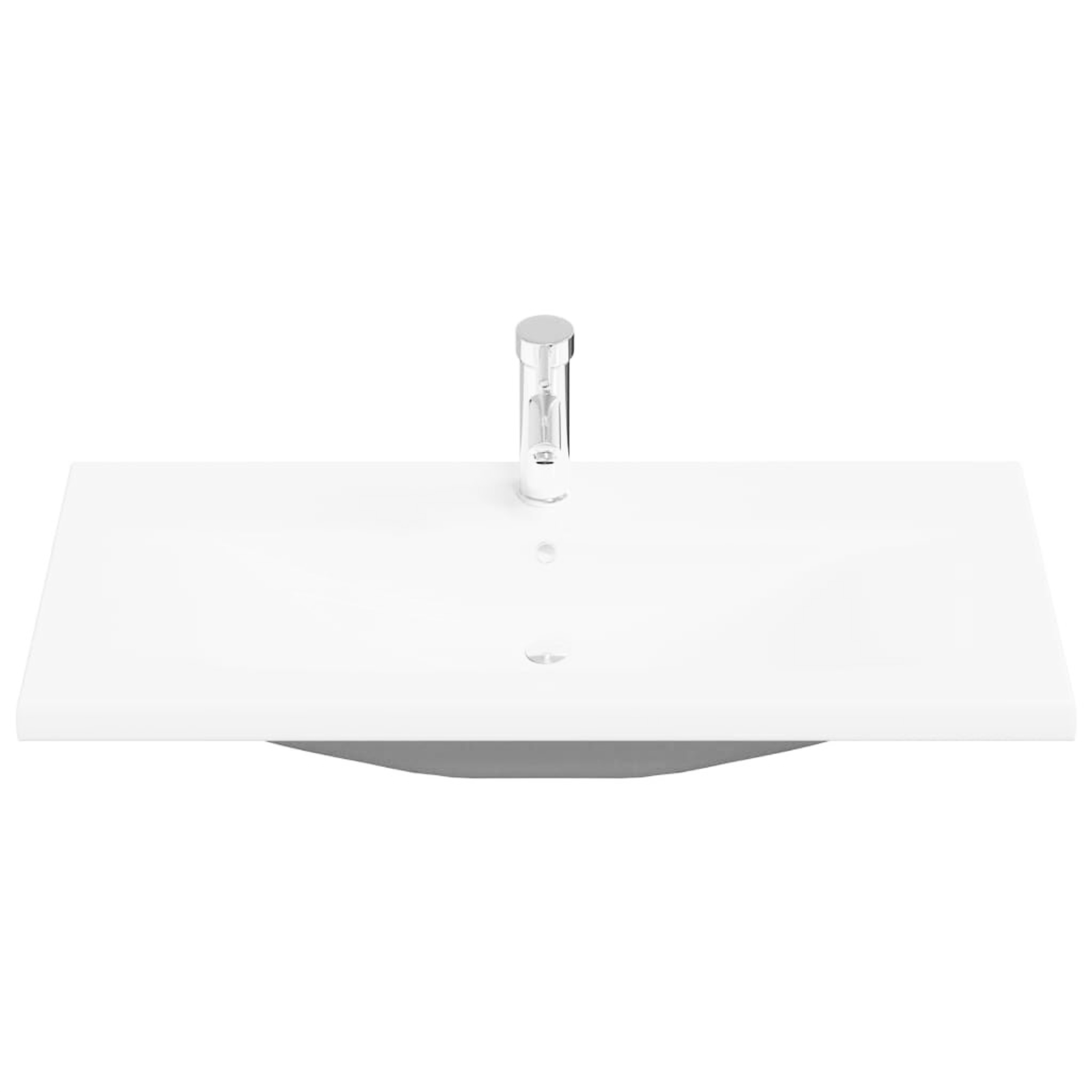 Set de mobilier pentru baie 3 piese din lemn de stejar negru GartenMobel Dekor