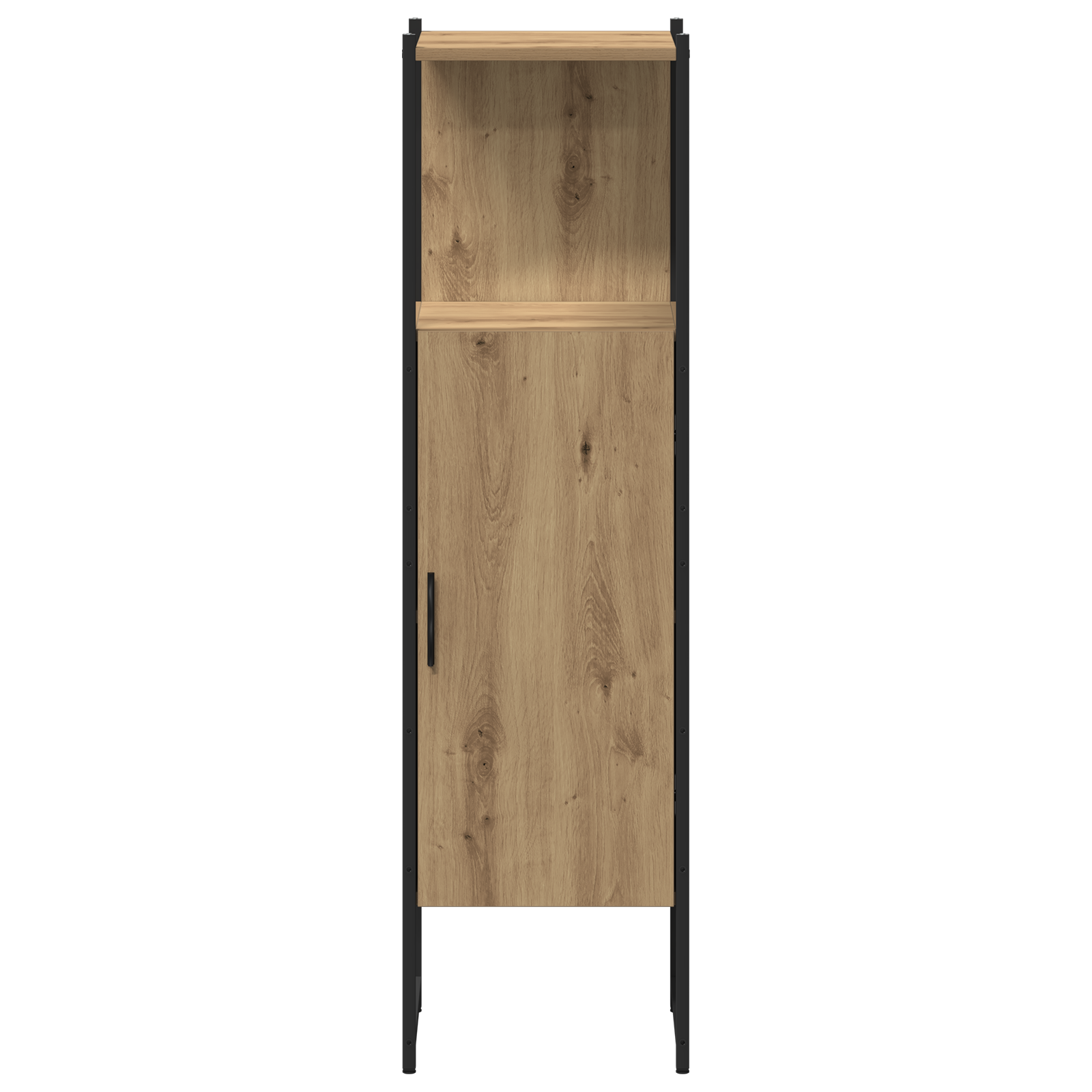 Set de mobilier pentru baie 4 piese din lemn stratificat de stejar GartenMobel Dekor