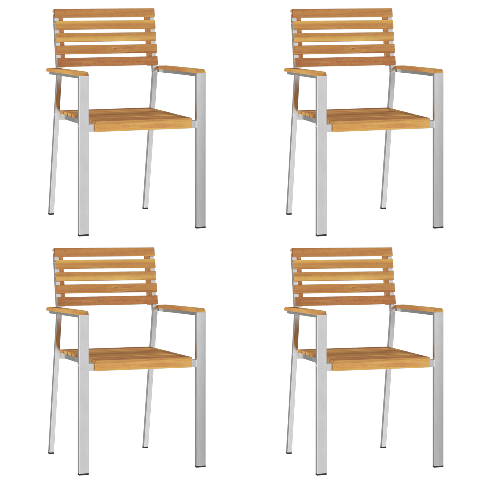 Set de masă pentru grădină , 5 piese din lemn de acacia GartenMobel Dekor