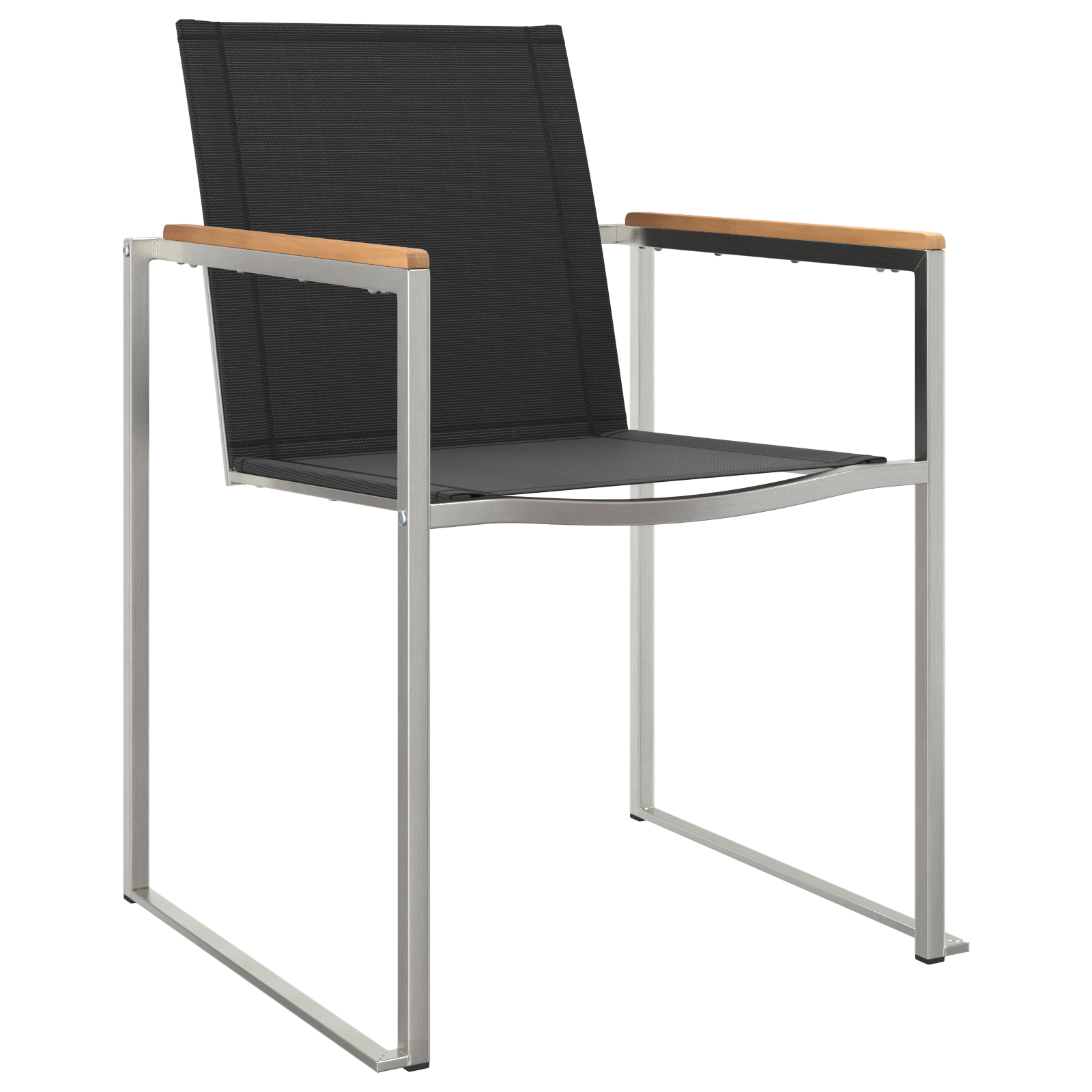 Set scaune masă 2 pcs Gri 60x56x85 cm Lemn acacia GartenMobel Dekor