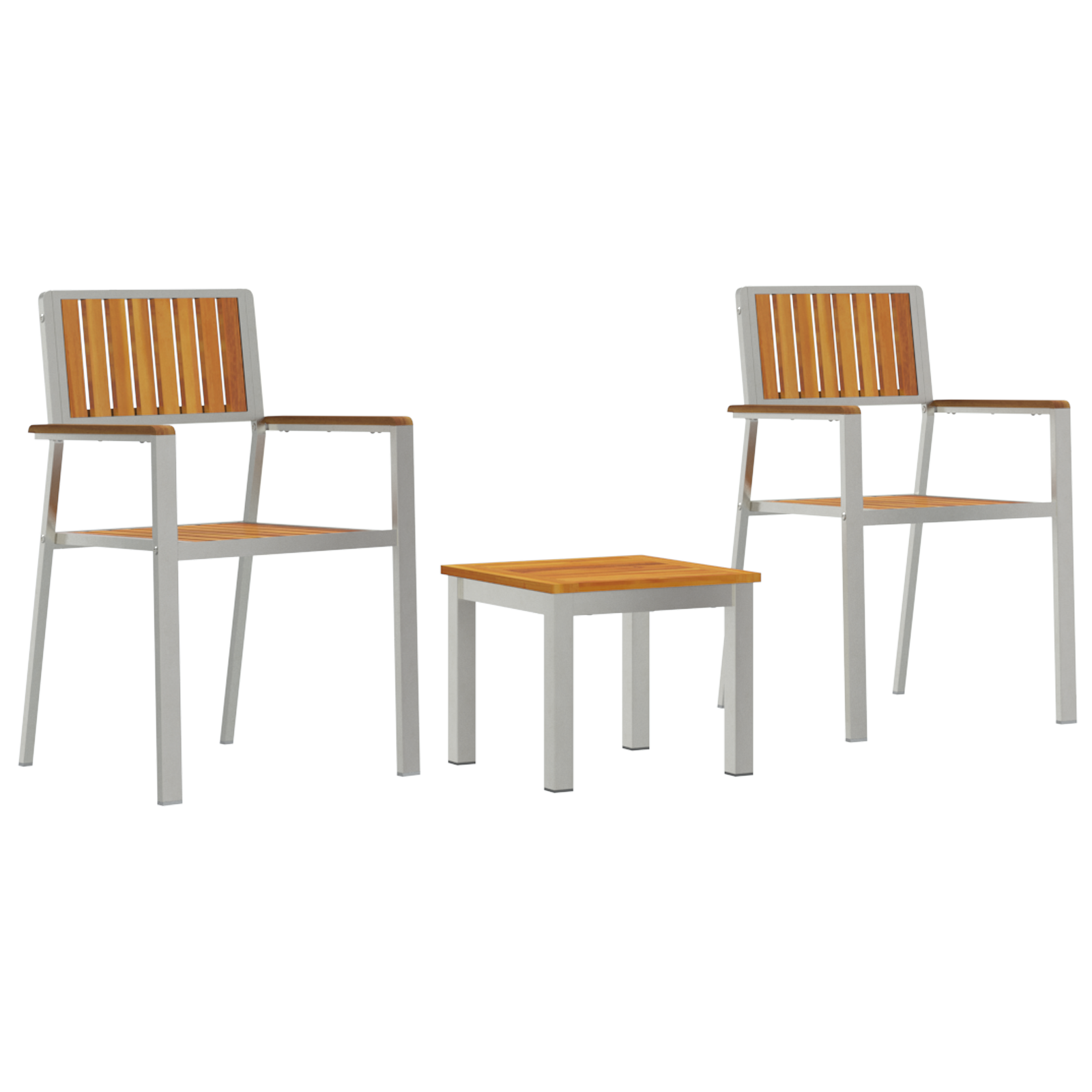 Set Grădină  3 Piese Lemn Solid de Acacia GartenMobel Dekor