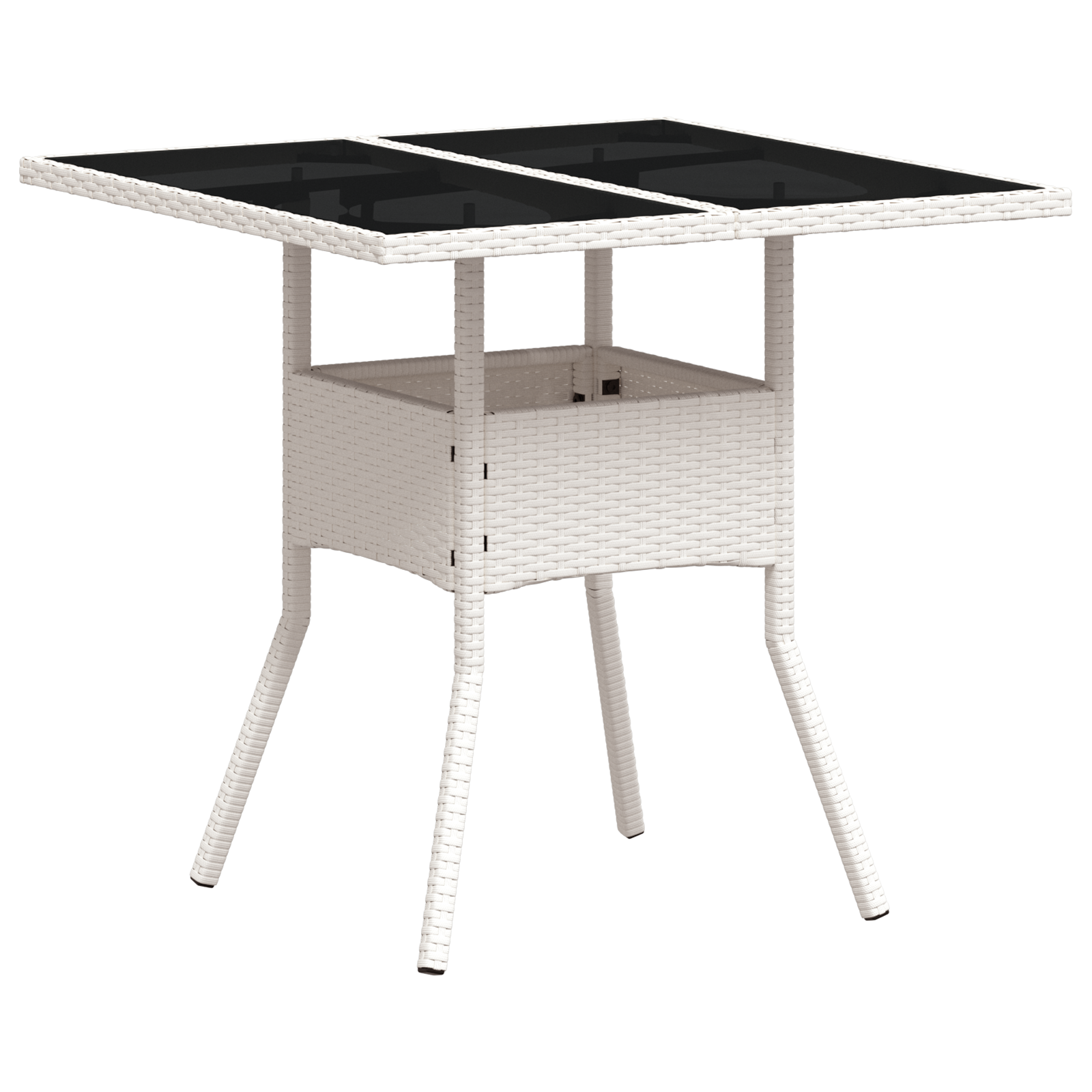Set dining grădină 5 piese Gri deschis Ratan Poli GartenMobel Dekor