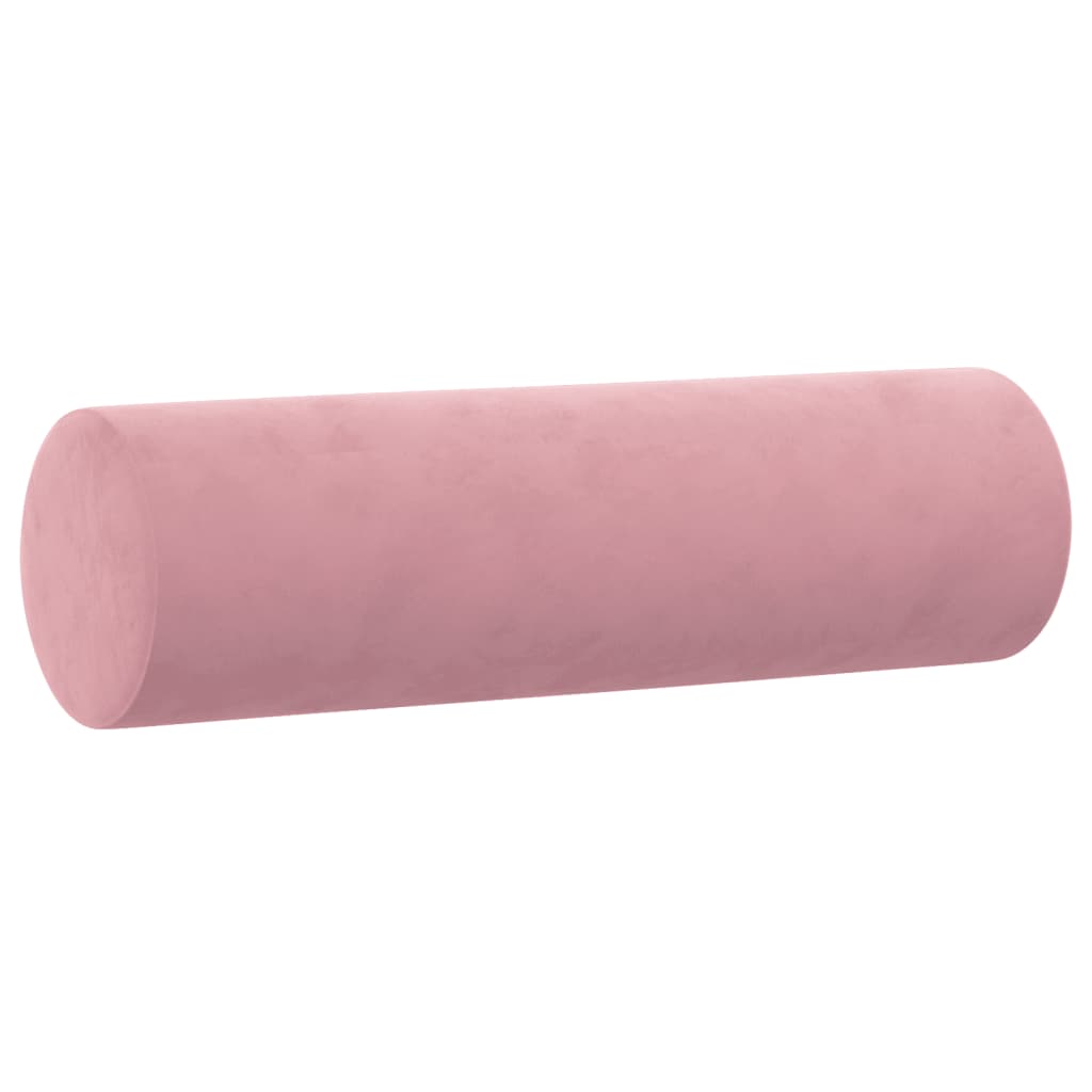 Canapea cu 2 locuri cu pernuțe, roz, 140 cm, catifea GartenMobel Dekor