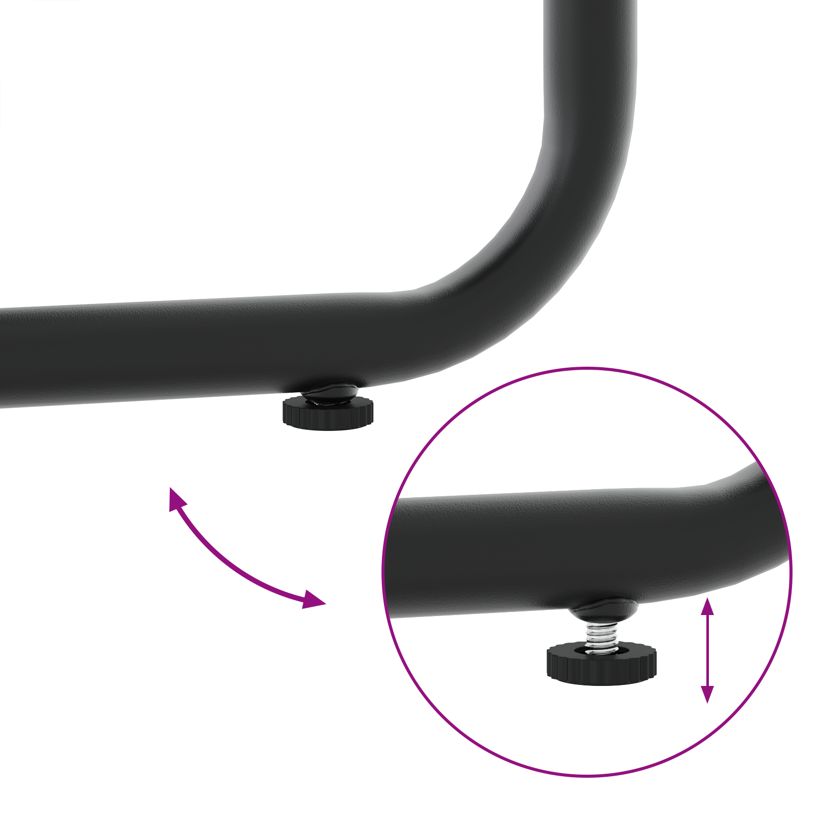 Set mobilier de grădină, 10 piese, cu perne, oțel și poliratan GartenMobel Dekor