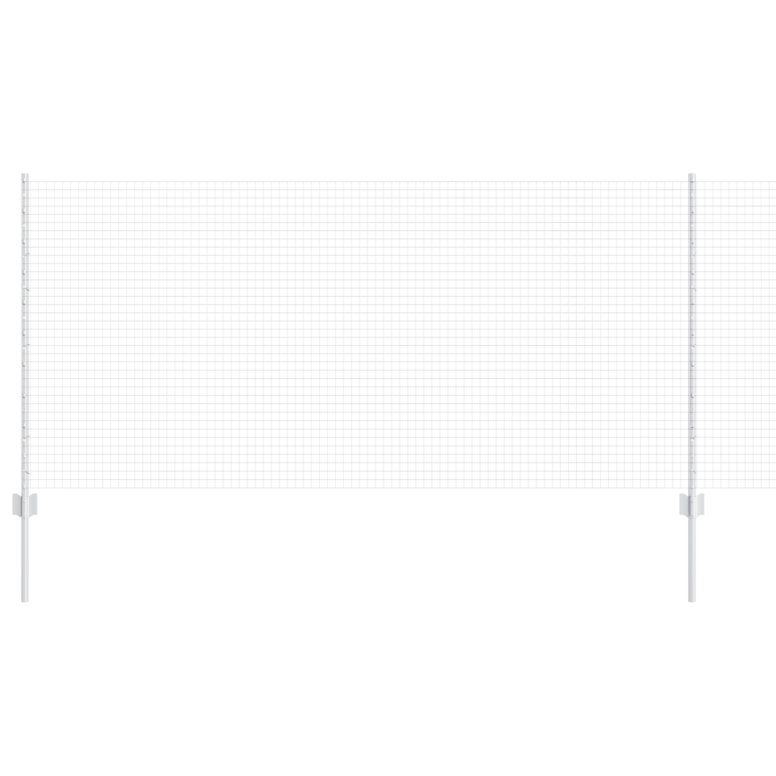 Set Gard Plasă de Găină Set de 2 Oțel galvanizat 10 x 1 m Durabil GartenMobel Dekor