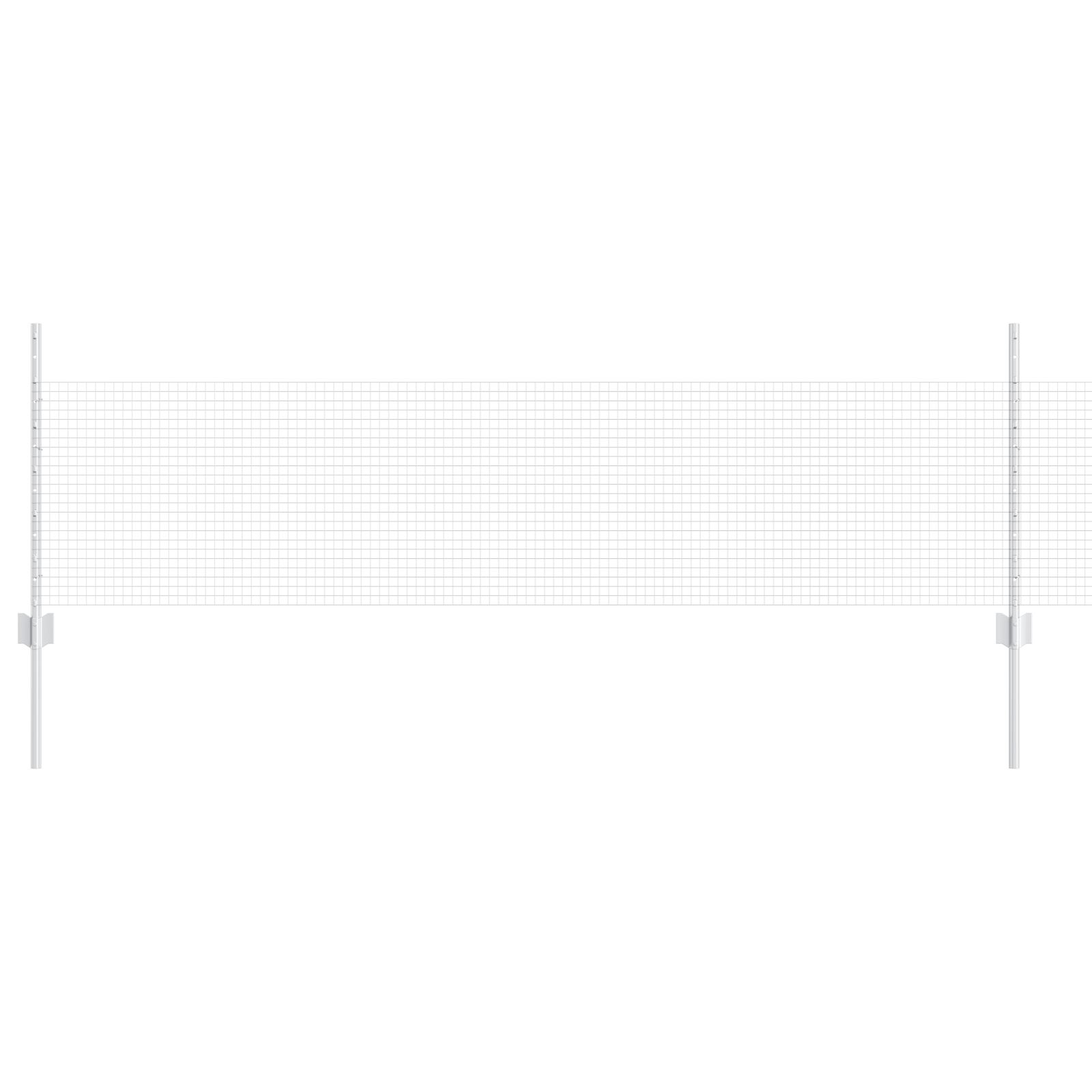 Set Gard de Grădină Set de 2 Oțel galvanizat 25 x 0.5 metri GartenMobel Dekor