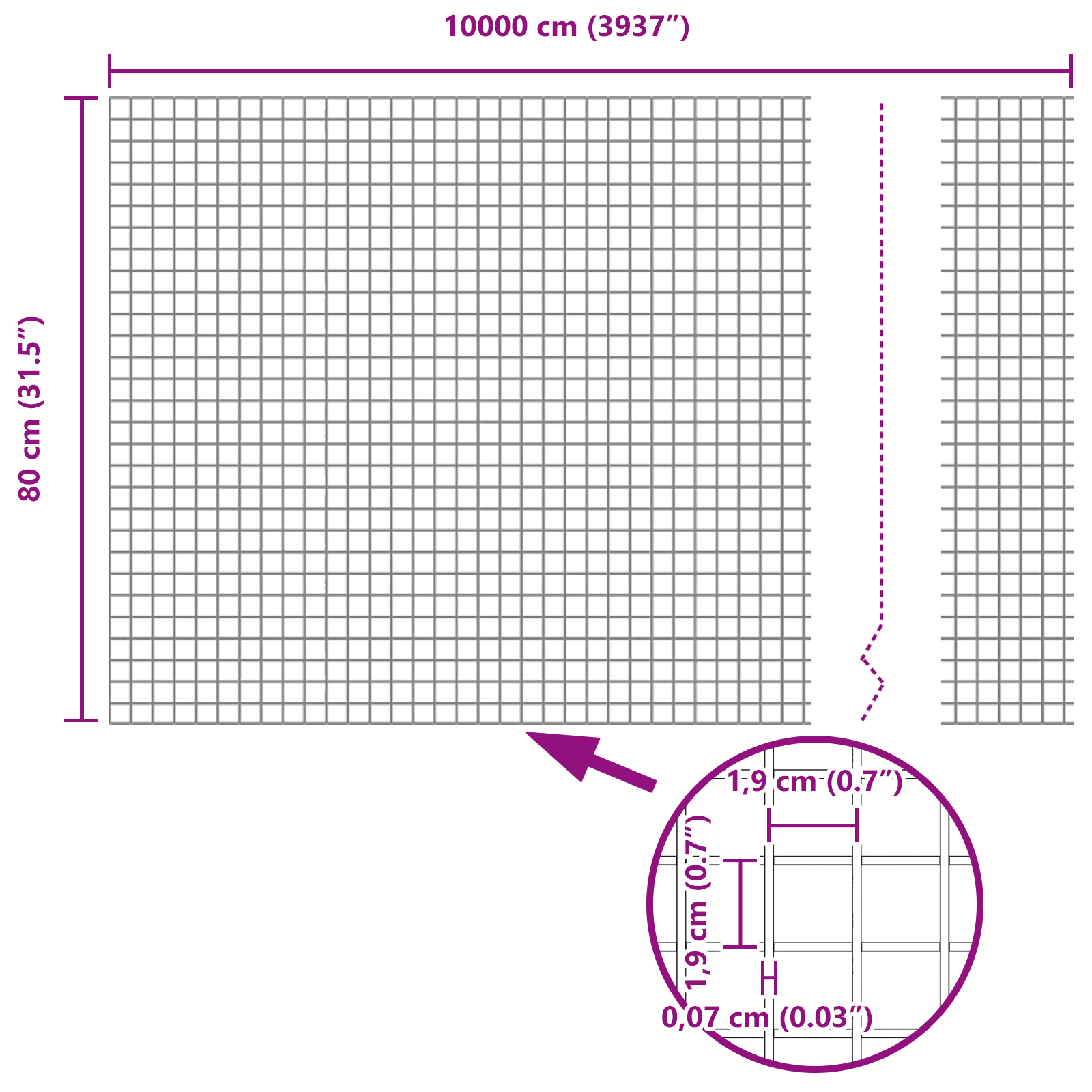 Gard din sârmă sudată cu 44 U Posts Argintiu 0.8x100 m Oțel GartenMobel Dekor