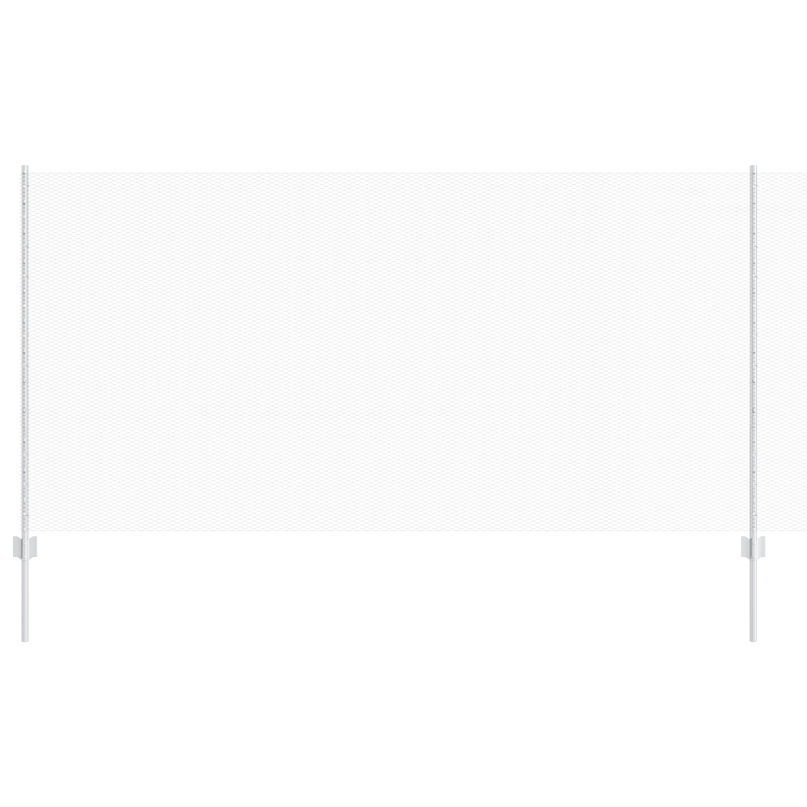 Set de gard Set de 2 Oțel galvanizat Standard Durabil GartenMobel Dekor