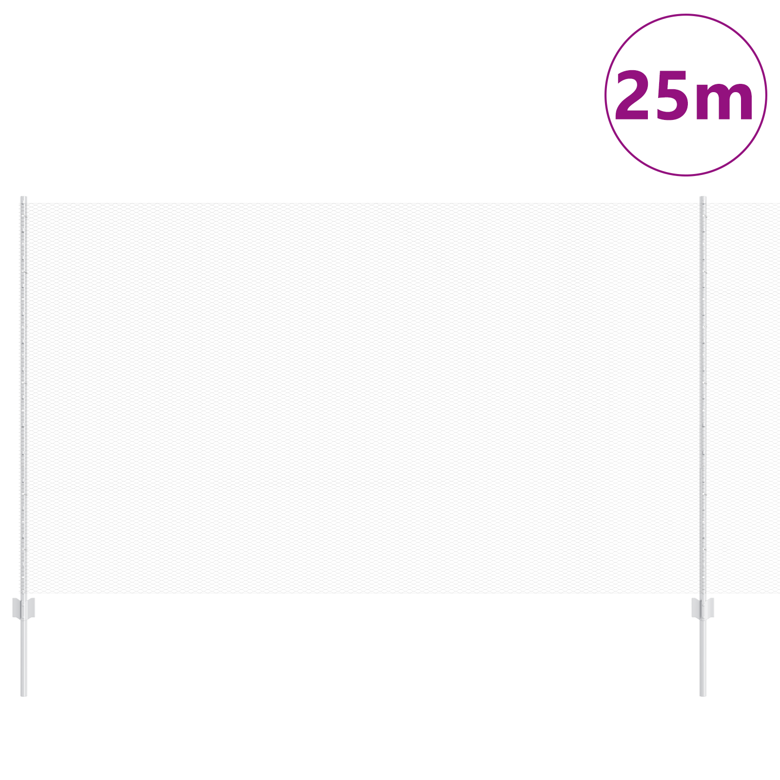 Stâlpi de Gard 22 de buc U-Channel 140 cm Oțel Galvanizat GartenMobel Dekor