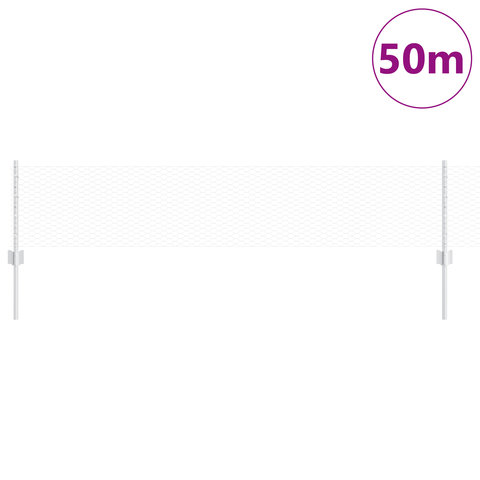 Posturi de Gard 11 buc U-Channel 40 cm Oțel Galvanizat GartenMobel Dekor