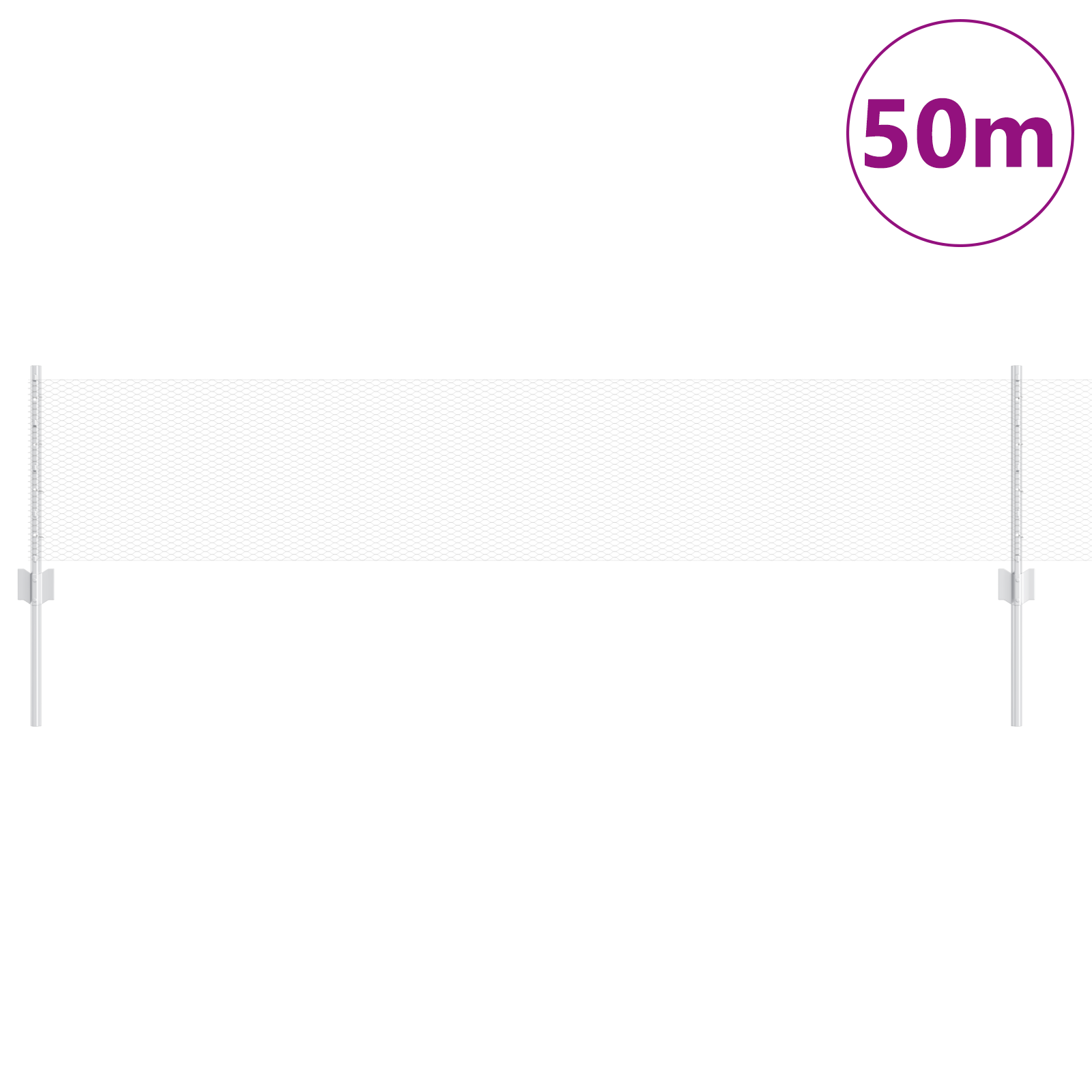 Stâlpi de gard 11 buc U-Channel 40 cm Oțel galvanizat GartenMobel Dekor