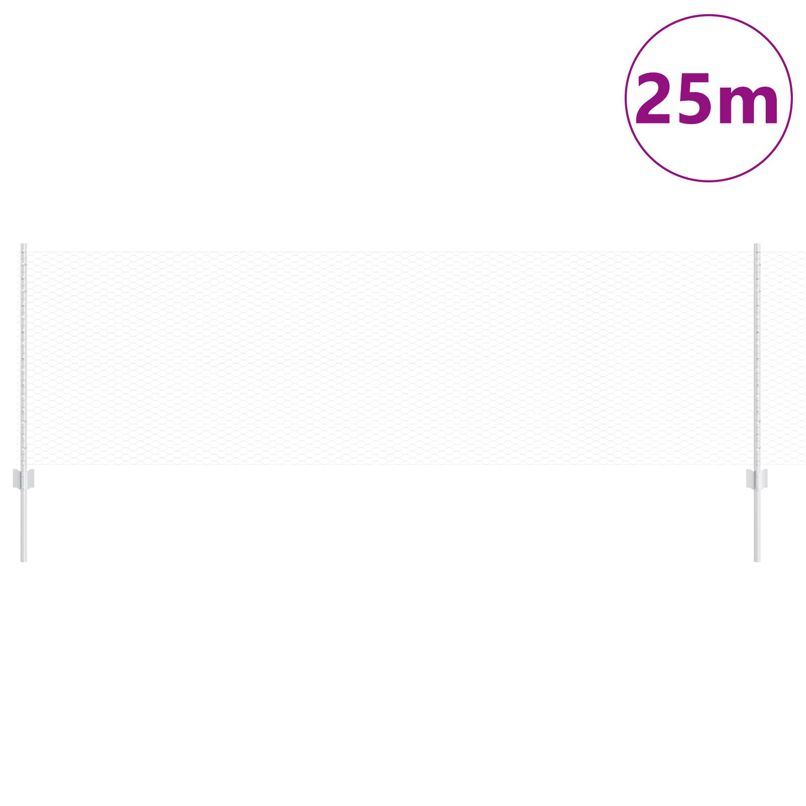 Stâlpi pentru Gard  11 buc U-Channel 80 cm Oțel Galvanizat GartenMobel Dekor