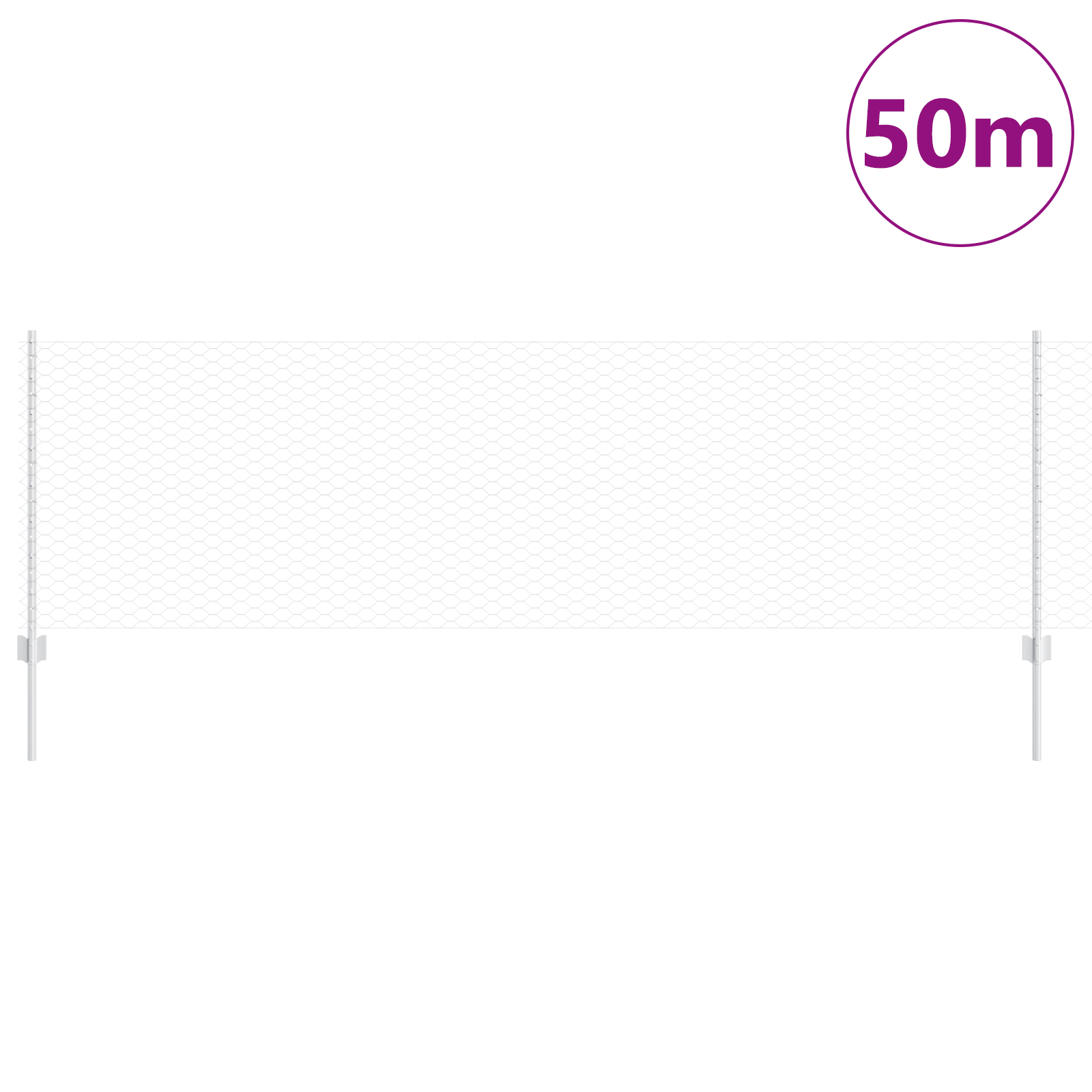 Stâlpi  11 pcs U-Channel 80 cm Oțel Galvanizat GartenMobel Dekor