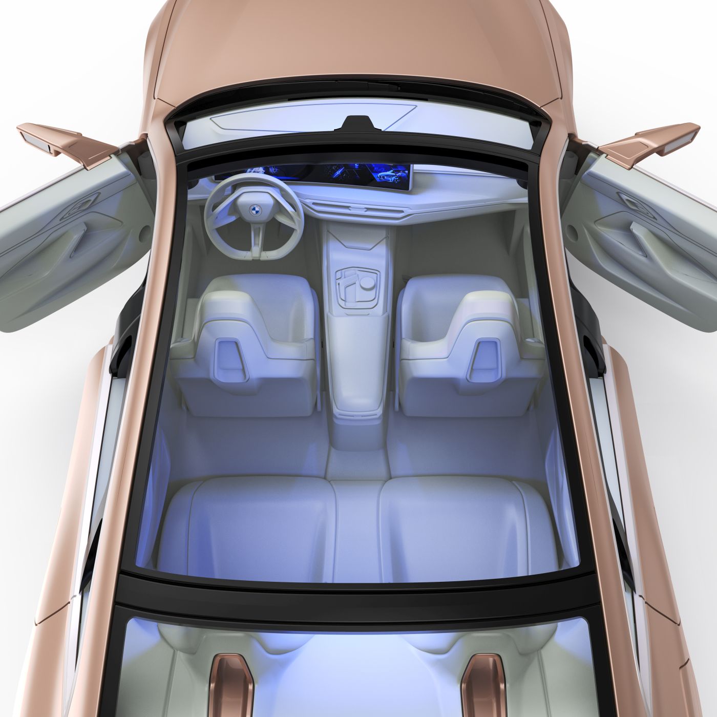 MASINA CU TELECOMANDA BMW i4 CONCEPT SCARA 1 LA 14 SuperHeroes ToysZone