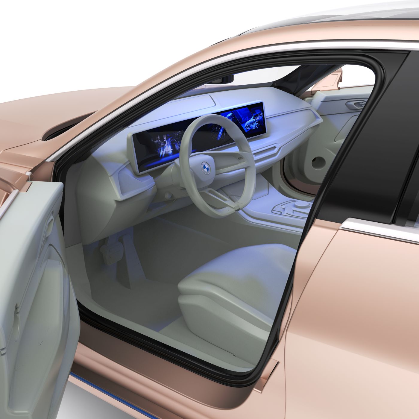 MASINA CU TELECOMANDA BMW i4 CONCEPT SCARA 1 LA 14 SuperHeroes ToysZone