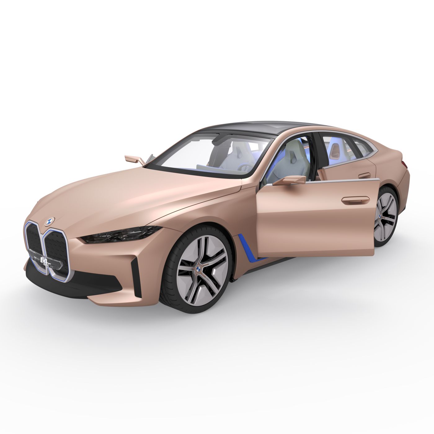 MASINA CU TELECOMANDA BMW i4 CONCEPT SCARA 1 LA 14 SuperHeroes ToysZone