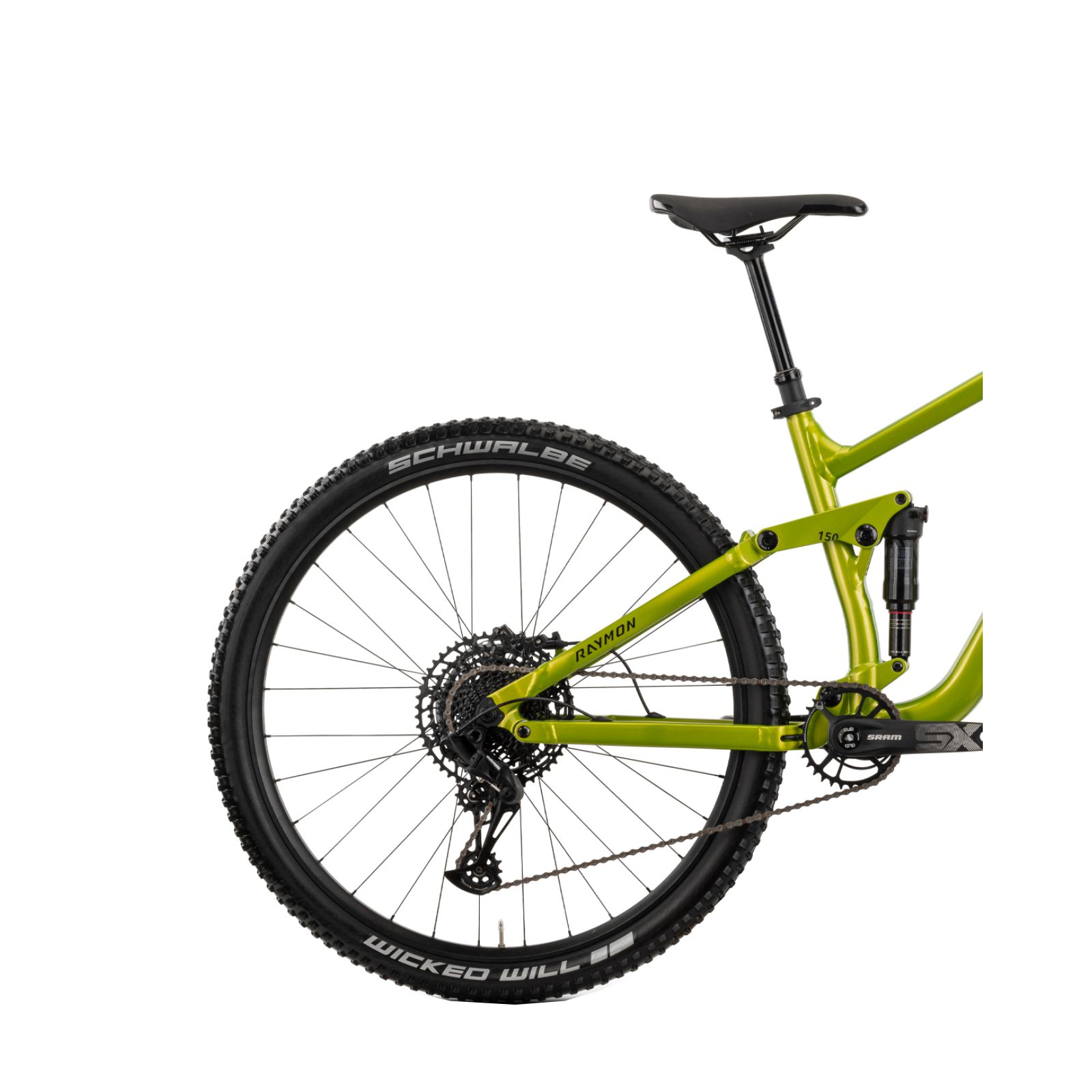 Bicicleta Full Suspension Raymon Yara 150 Pro 2025 - 29 Inch, S, Verde Neon - SX Ultimate FactoryBikes