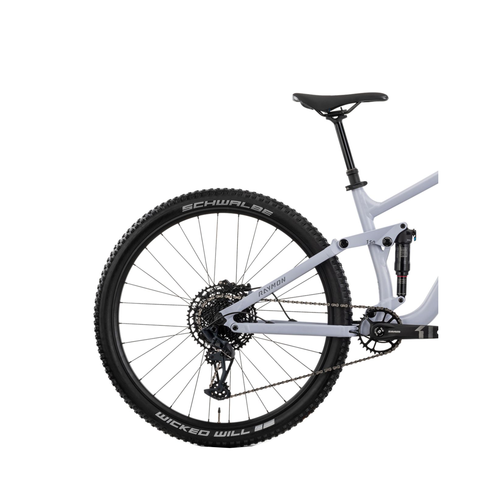 Bicicleta Full Suspension Raymon Yara 150 Ultra 2025 - 29 Inch, S, Alb - GX Ultimate FactoryBikes