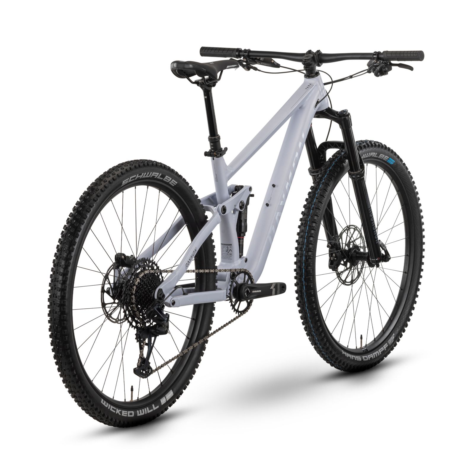 Bicicleta Full Suspension Raymon Yara 150 Ultra 2025 - 29 Inch, S, Alb - GX Ultimate FactoryBikes