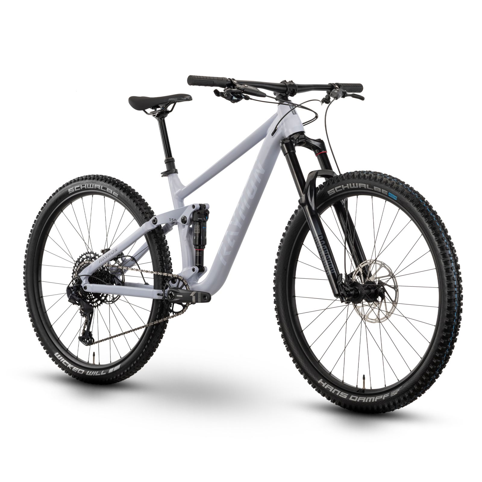 Bicicleta Full Suspension Raymon Yara 150 Ultra 2025 - 29 Inch, S, Alb - GX Ultimate FactoryBikes