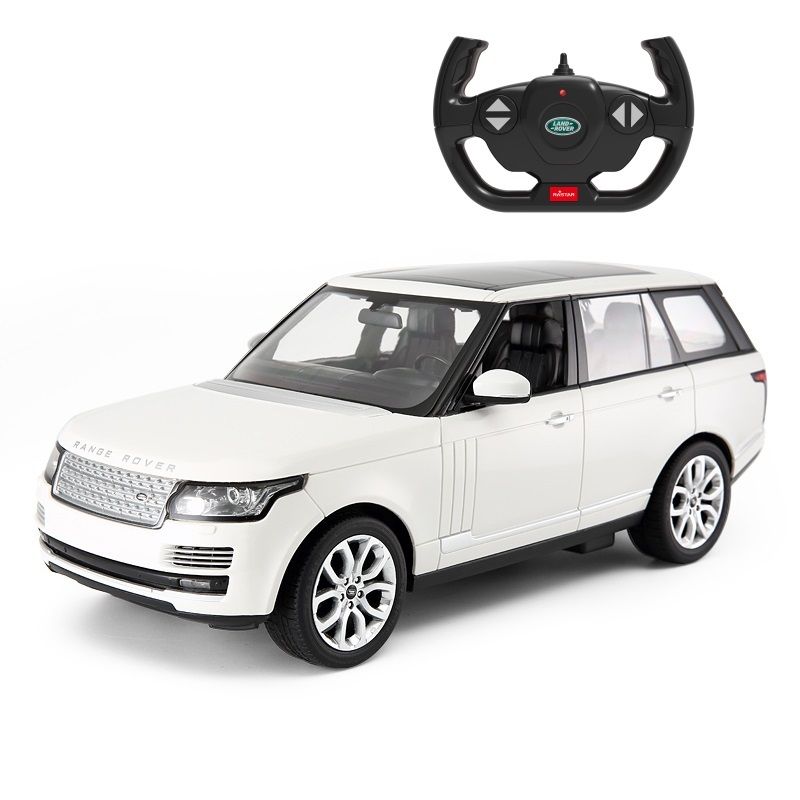 MASINA CU TELECOMANDA RANGE ROVER ALB SCARA 1 LA 14 SuperHeroes ToysZone